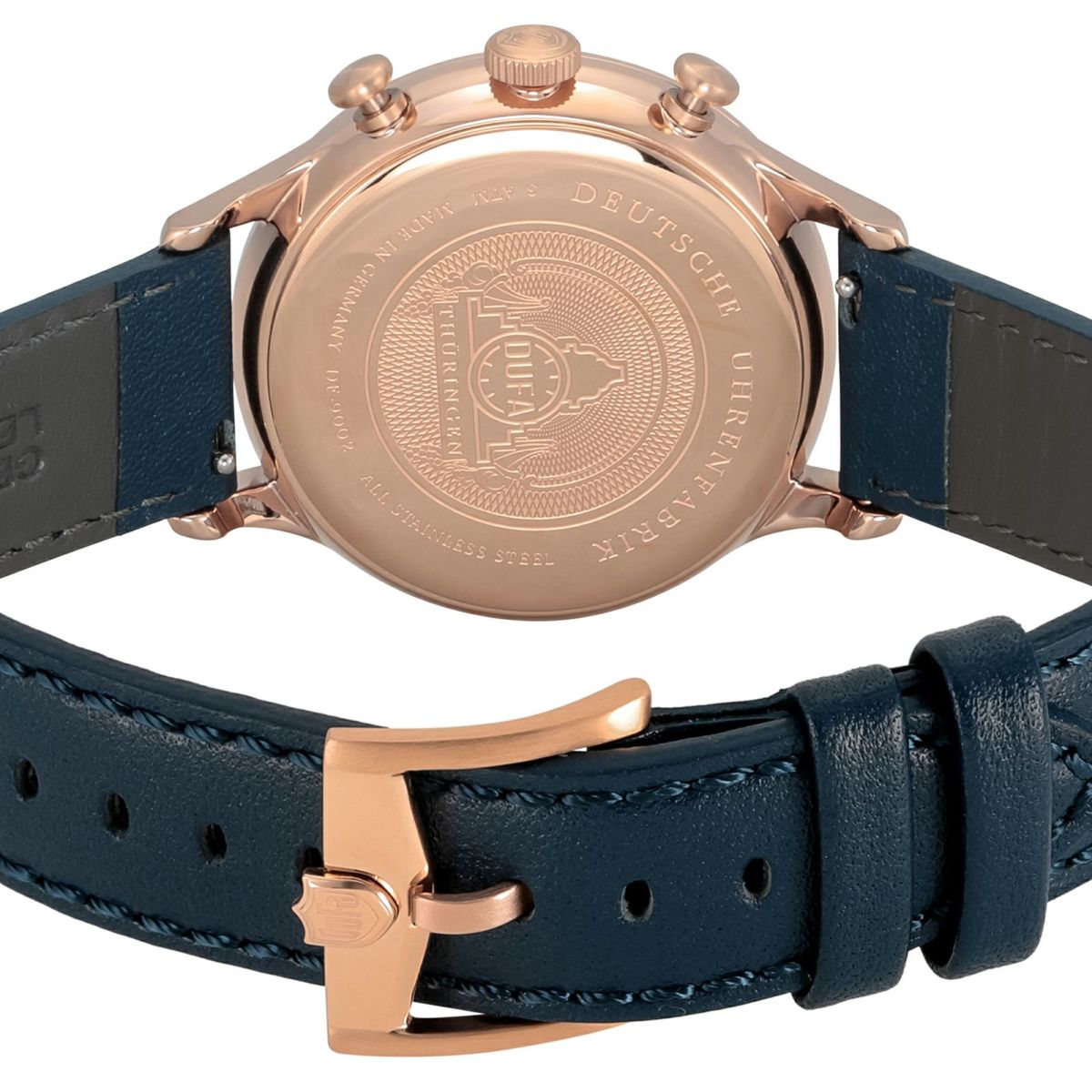 DUFA  VAN DER ROHE CHRONO ドゥッファ ファン・デル・ローエ・クロノグラフ / DF-9002-09