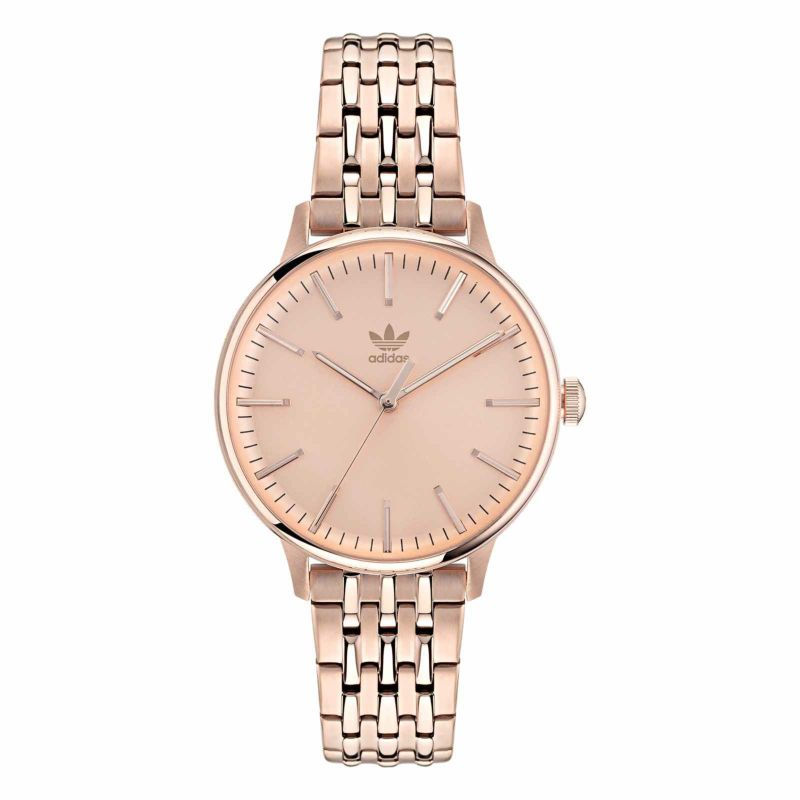 Adidas watch shop rose gold