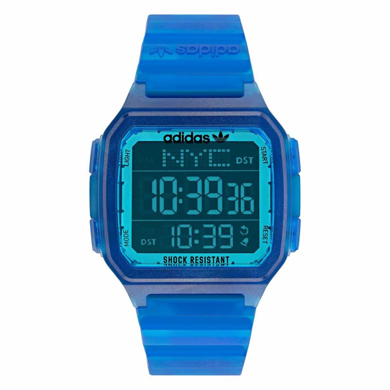 Adidas shop watch blue