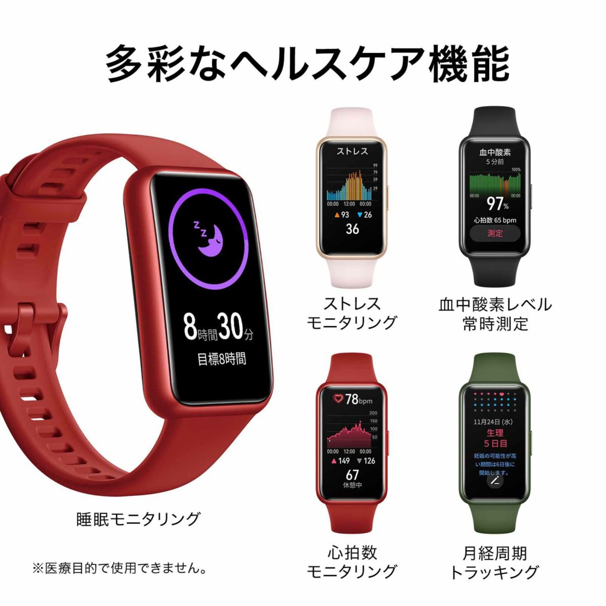 HUAWEI  Band ファーウェイ バンド 7  / LEA-B19-GRE