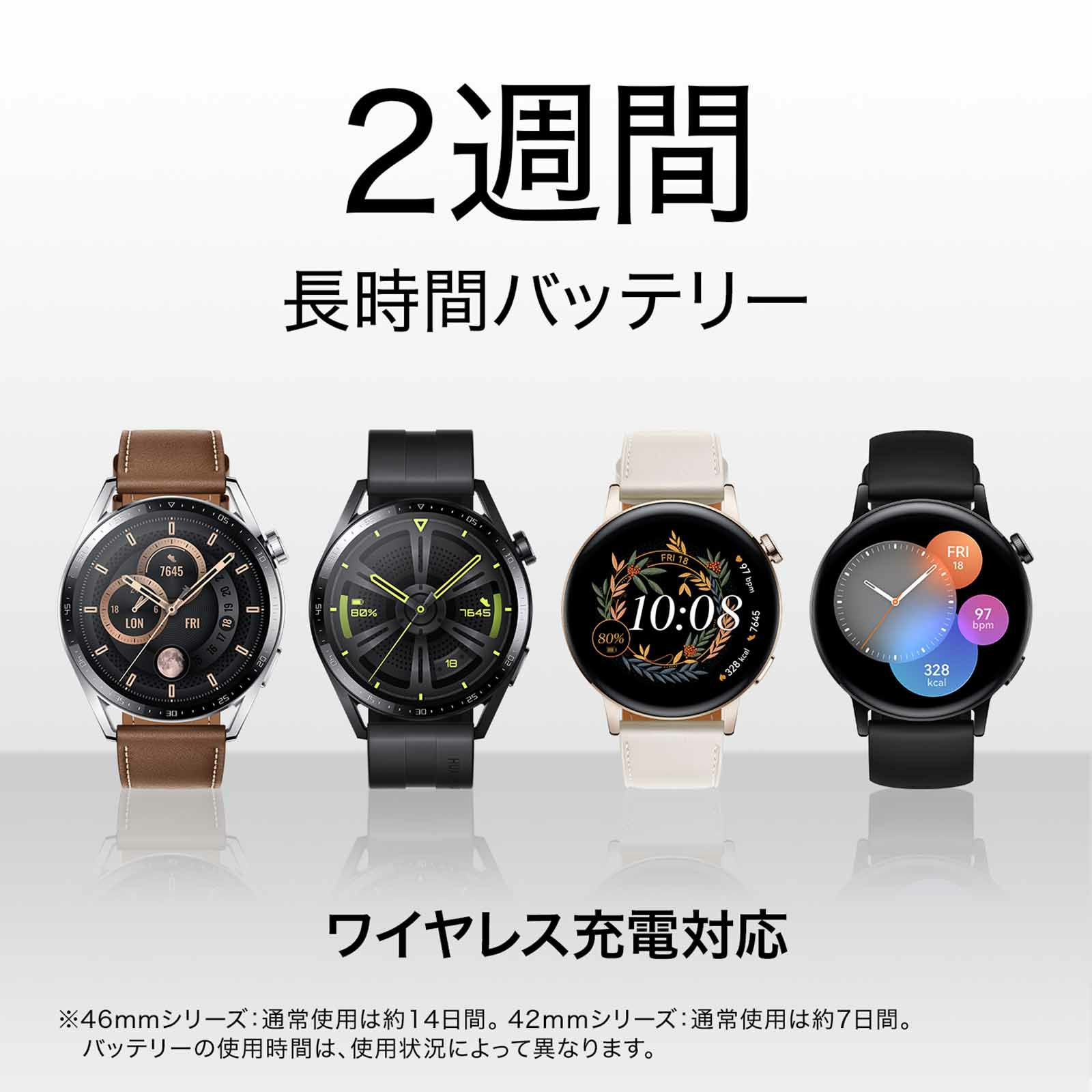HUAWEI  Watch GT ファーウェイ ウォッチ GT 3  / MIL-B19-BK