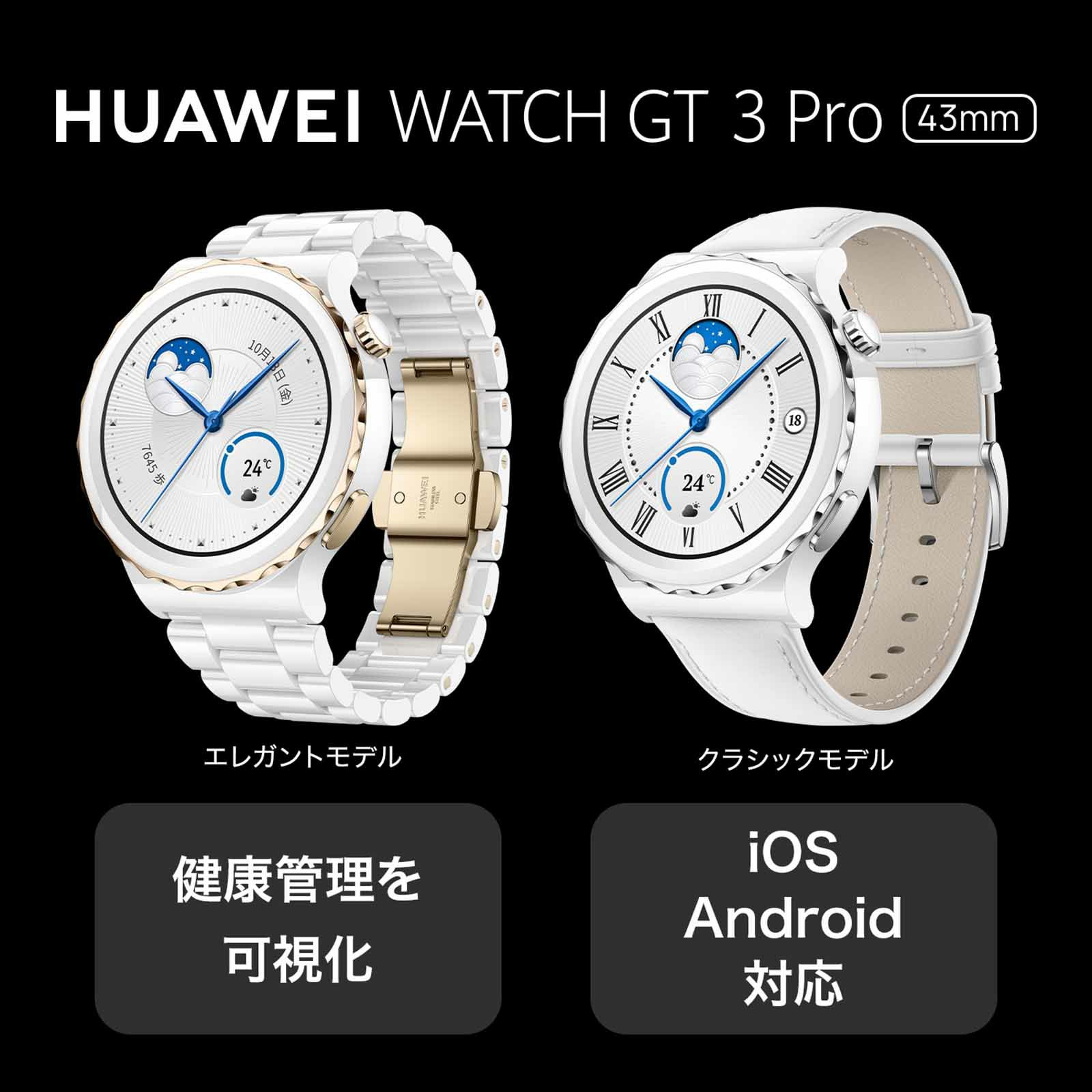 HUAWEI  Watch GT ファーウェイ ウォッチ GT 3 プロ / FRG-B19-GD