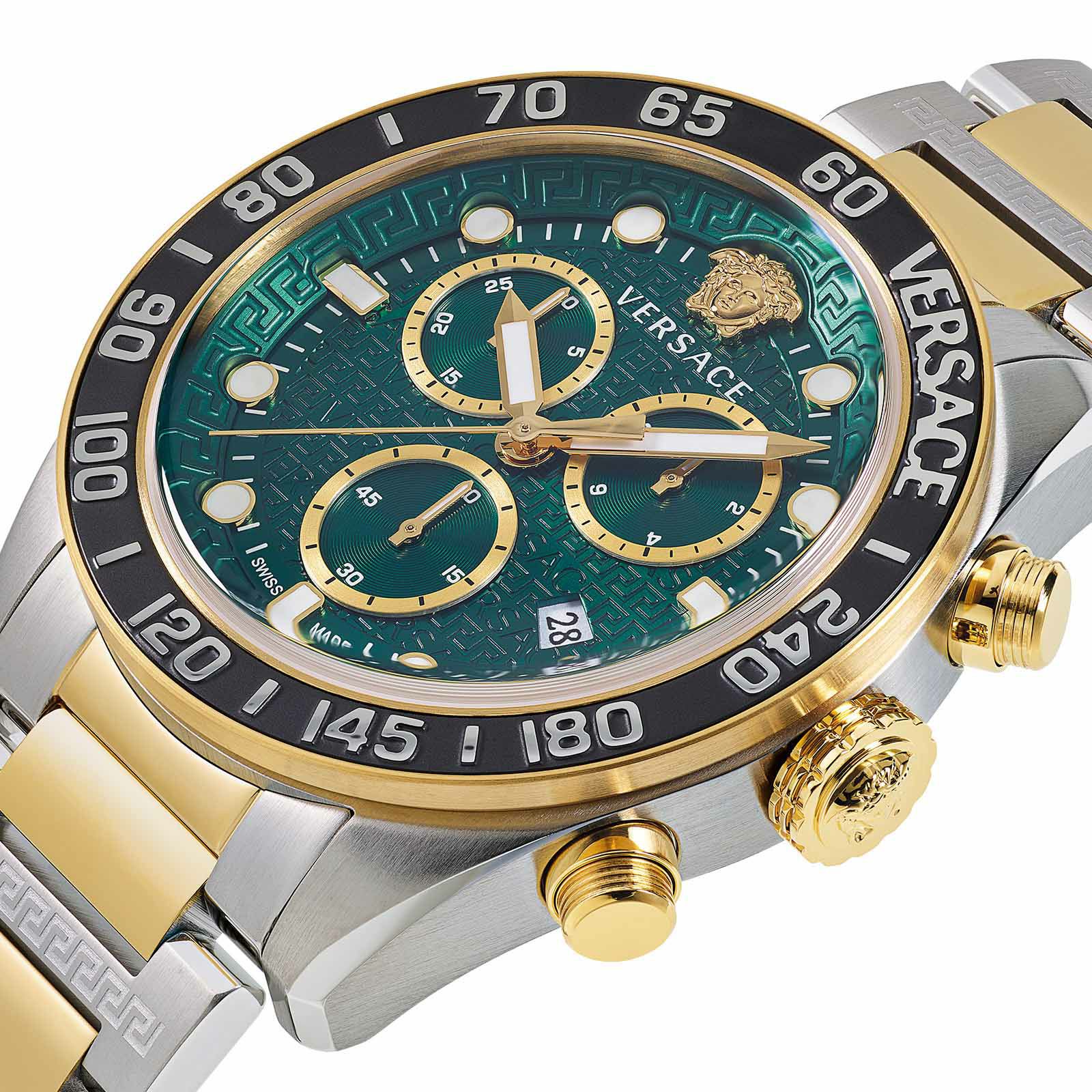 Versace  GRECA DOME CHRONO ヴェルサーチェ グレカドームクロノ  / VE6K00423