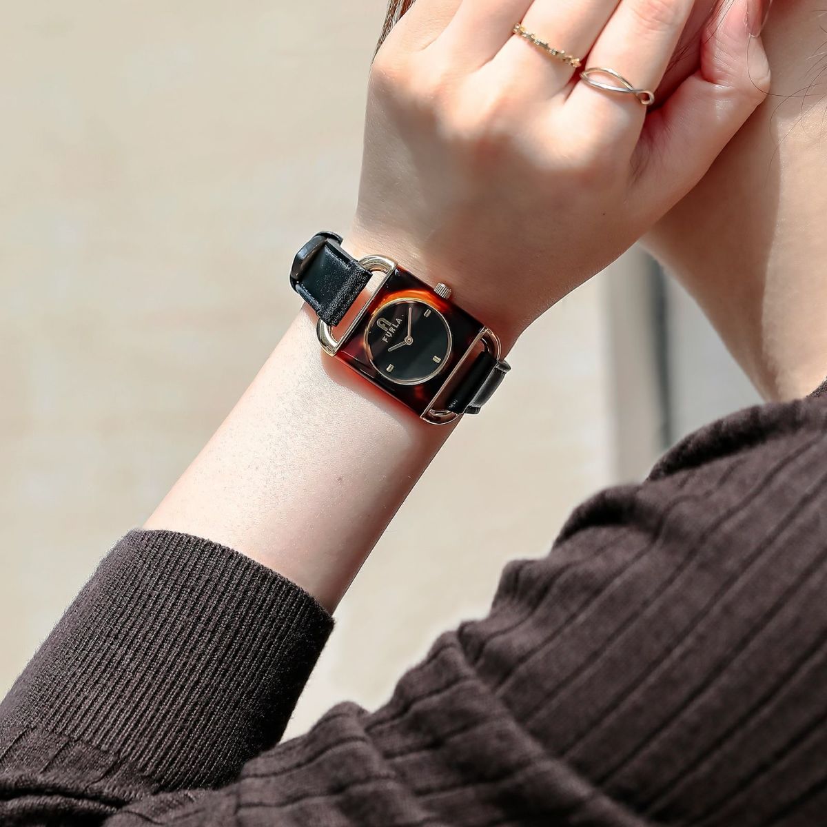 FURLA  FURLA ARCO HAVANA フルラ フルラアルコハバナ  / WW00017009L2