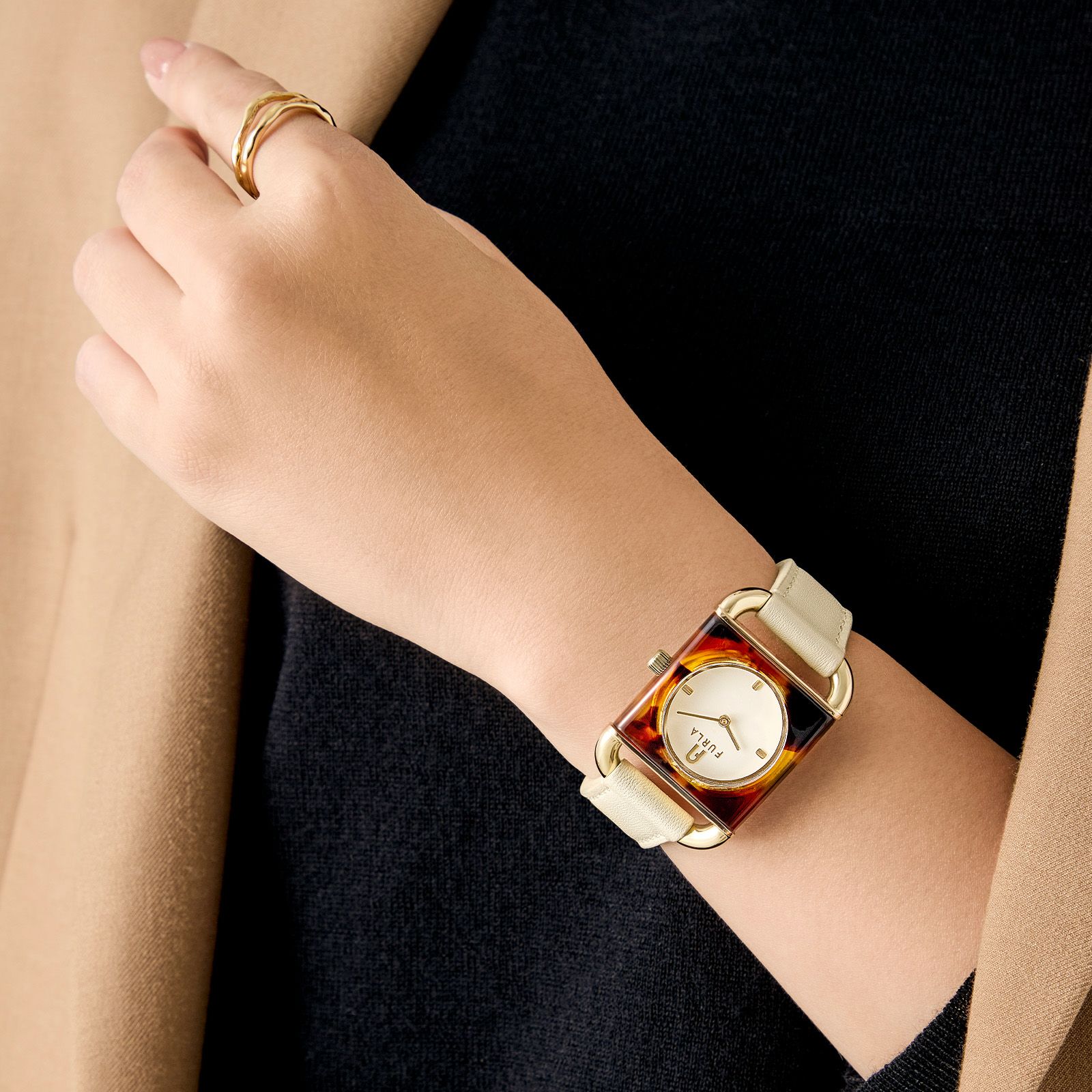FURLA  FURLA ARCO HAVANA フルラ フルラアルコハバナ  / WW00017010L2