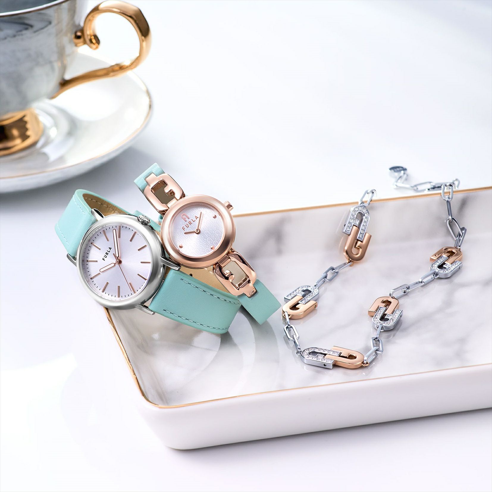 FURLA  ARCH DOUBLE BRACELET フルラ フルラアーチダブルブレスレット / FJ0114BTU
