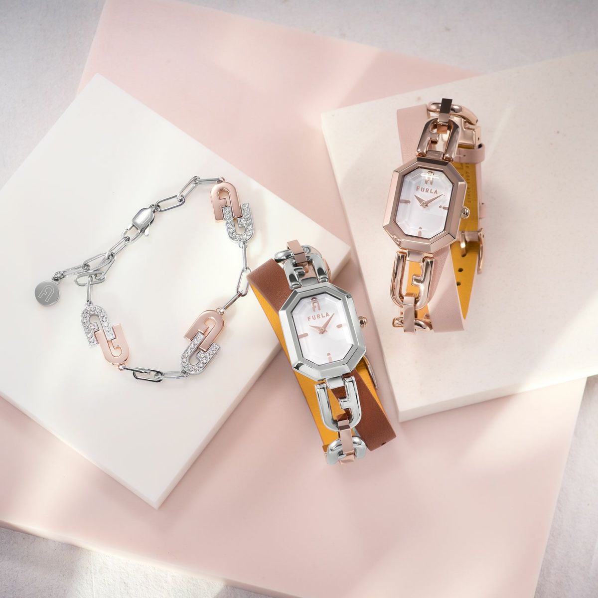 FURLA  ARCH DOUBLE BRACELET フルラ フルラアーチダブルブレスレット / FJ0114BTU