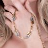 FURLA  ARCH DOUBLE NECKLACE フルラ フルラアーチダブルネックレス / FJ0130NTU