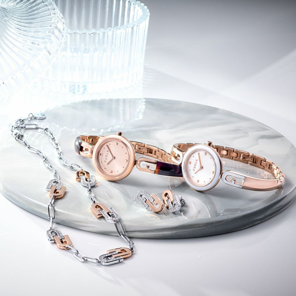 FURLA  ARCH DOUBLE NECKLACE フルラ フルラアーチダブルネックレス / FJ0131NTU