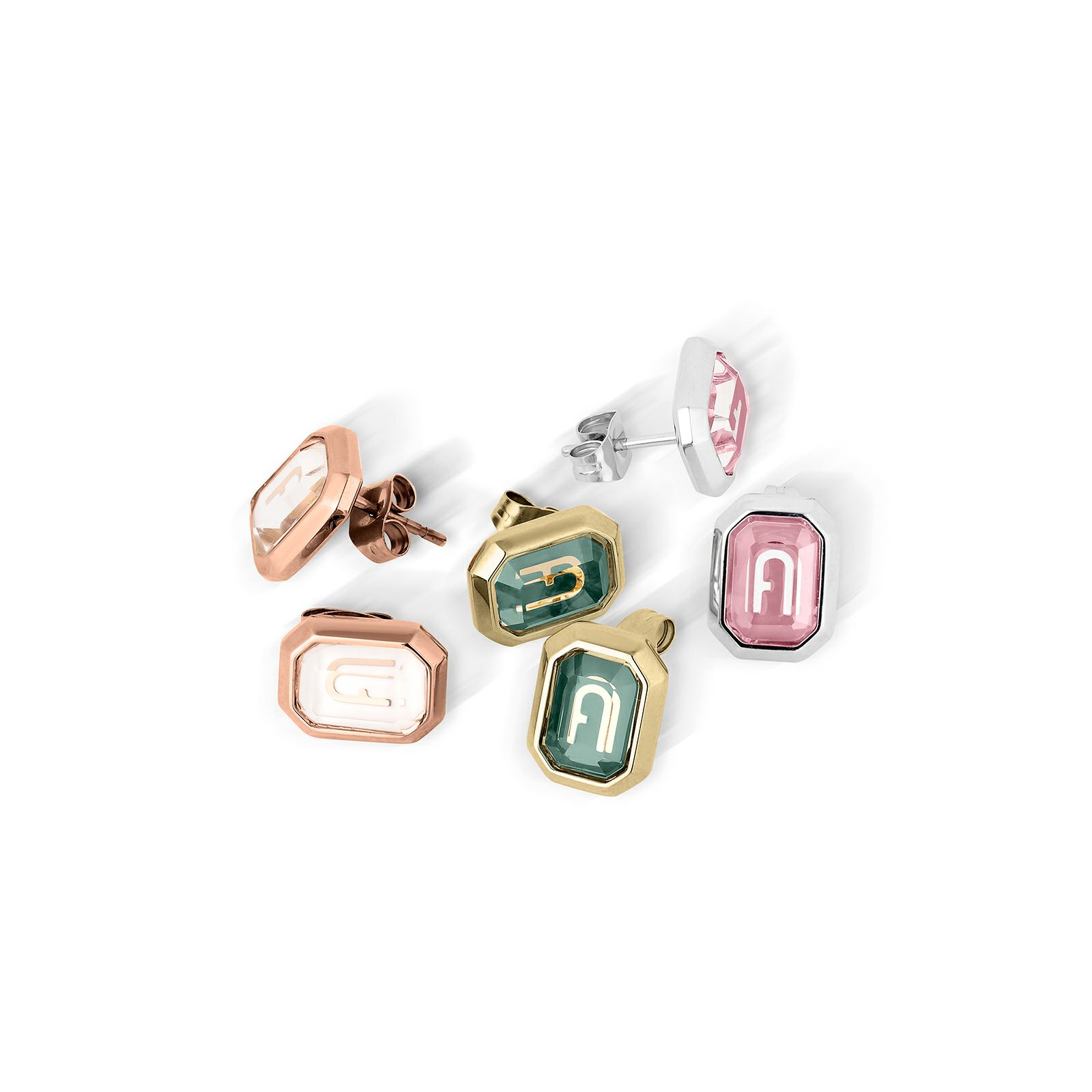 FURLA  OCTAGONAL フルラ フルラオクタゴナル ピアス / FJ0305ETU