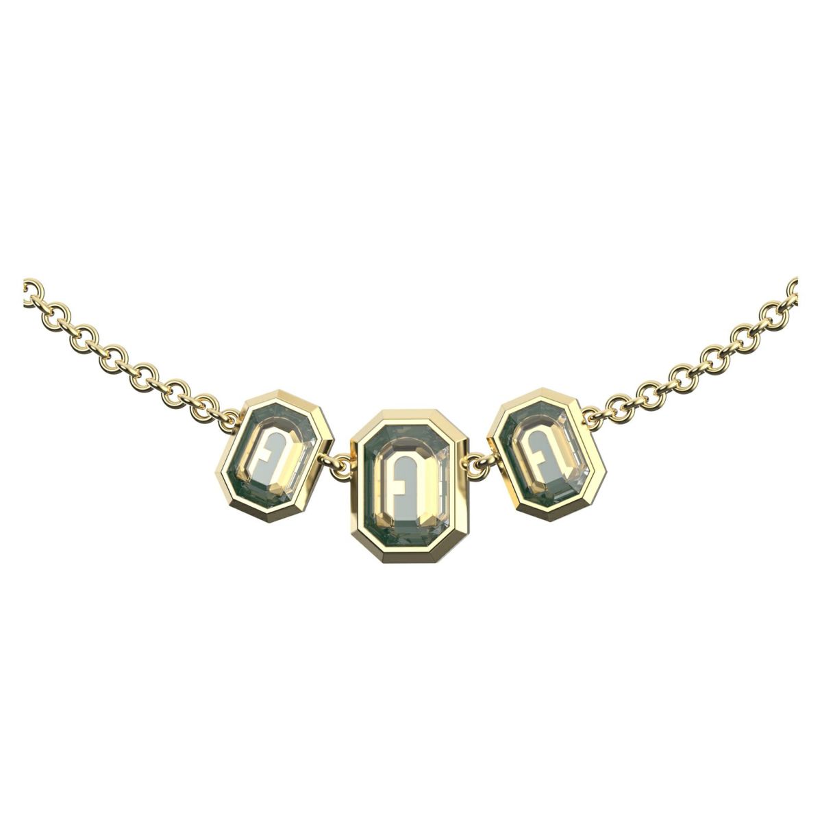 FURLA  OCTAGONAL NECKLACE フルラ フルラオクタゴナルネックレス / FJ0323NTU