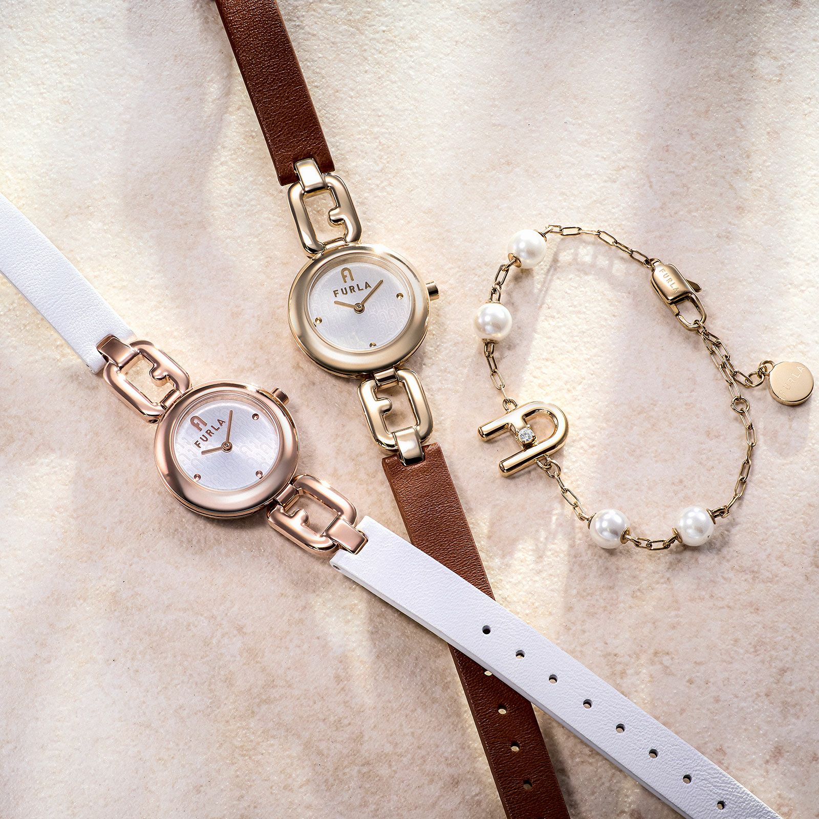 FURLA  ARCH PEARL BRACELET フルラ フルラアーチパールブレスレット / FJ0518BTU