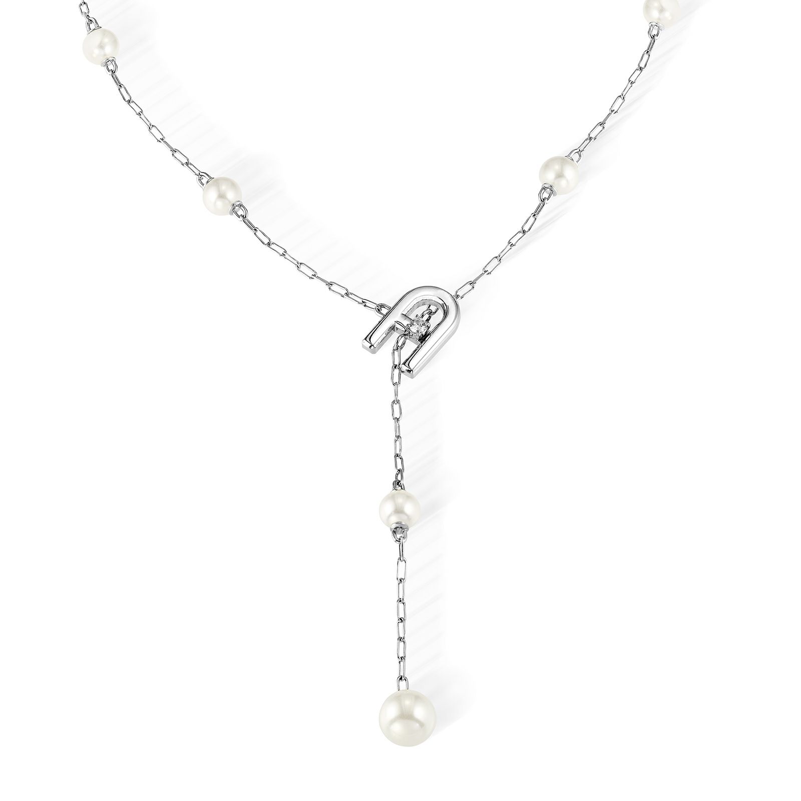 FURLA  ARCH PEARL NECKLACE フルラ フルラアーチパールネックレス / FJ0521NTU