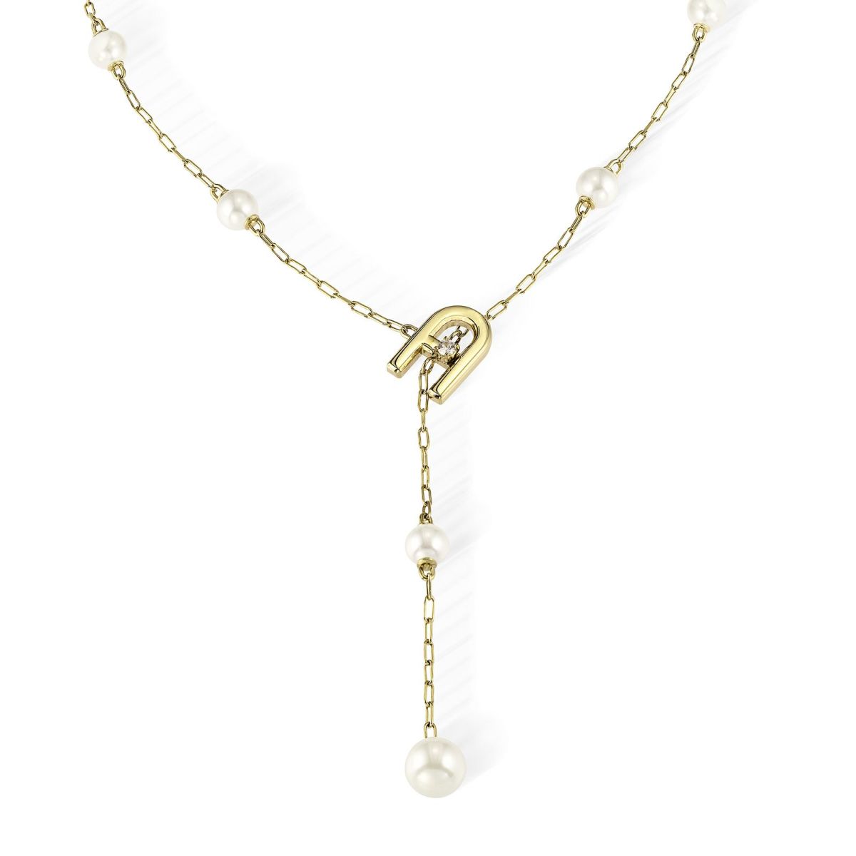 FURLA  ARCH PEARL NECKLACE フルラ フルラアーチパールネックレス / FJ0522NTU