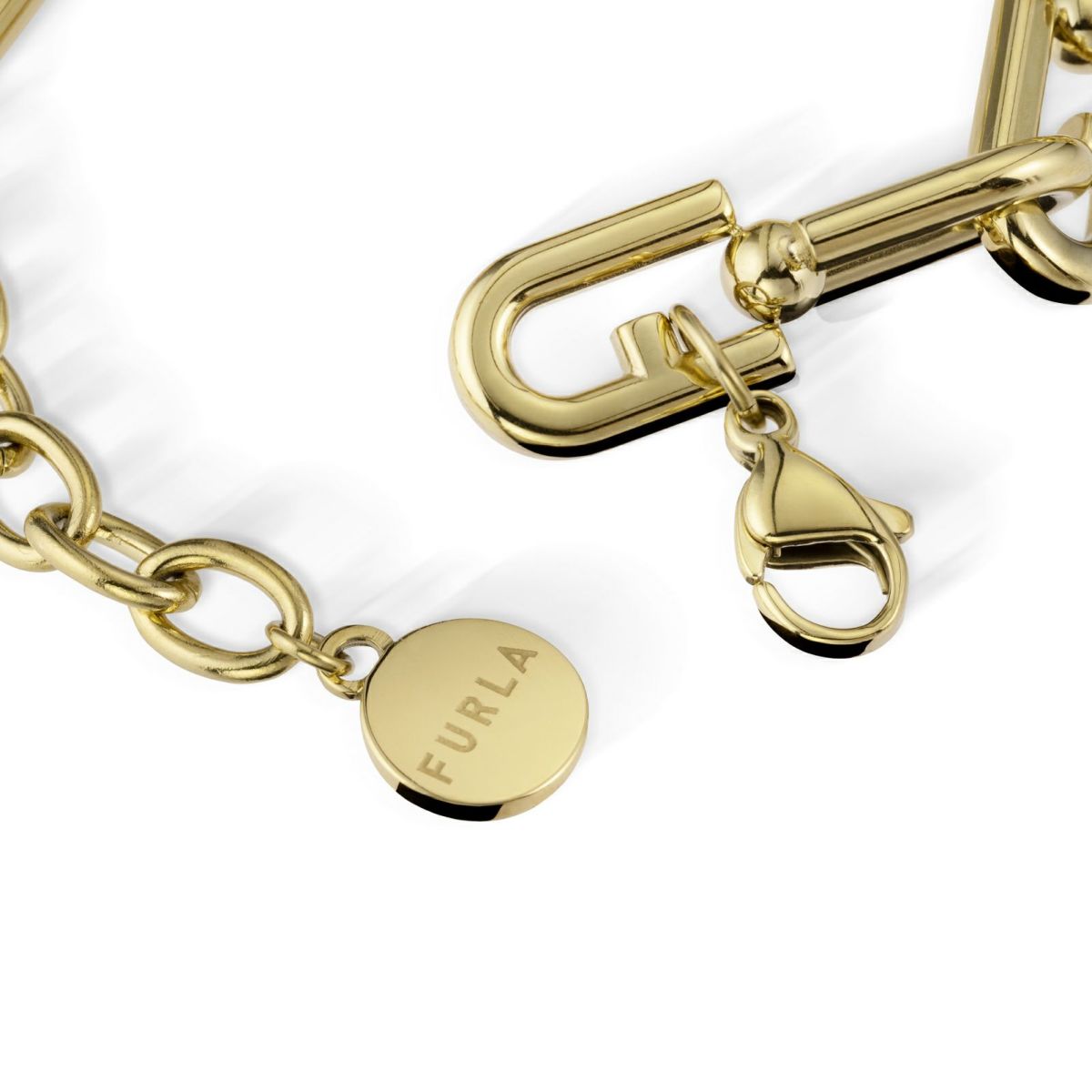 FURLA  FURLA CHAINED LOGO NECKLACE フルラ フルラチェーンロゴネックレス / FJ0908NTU