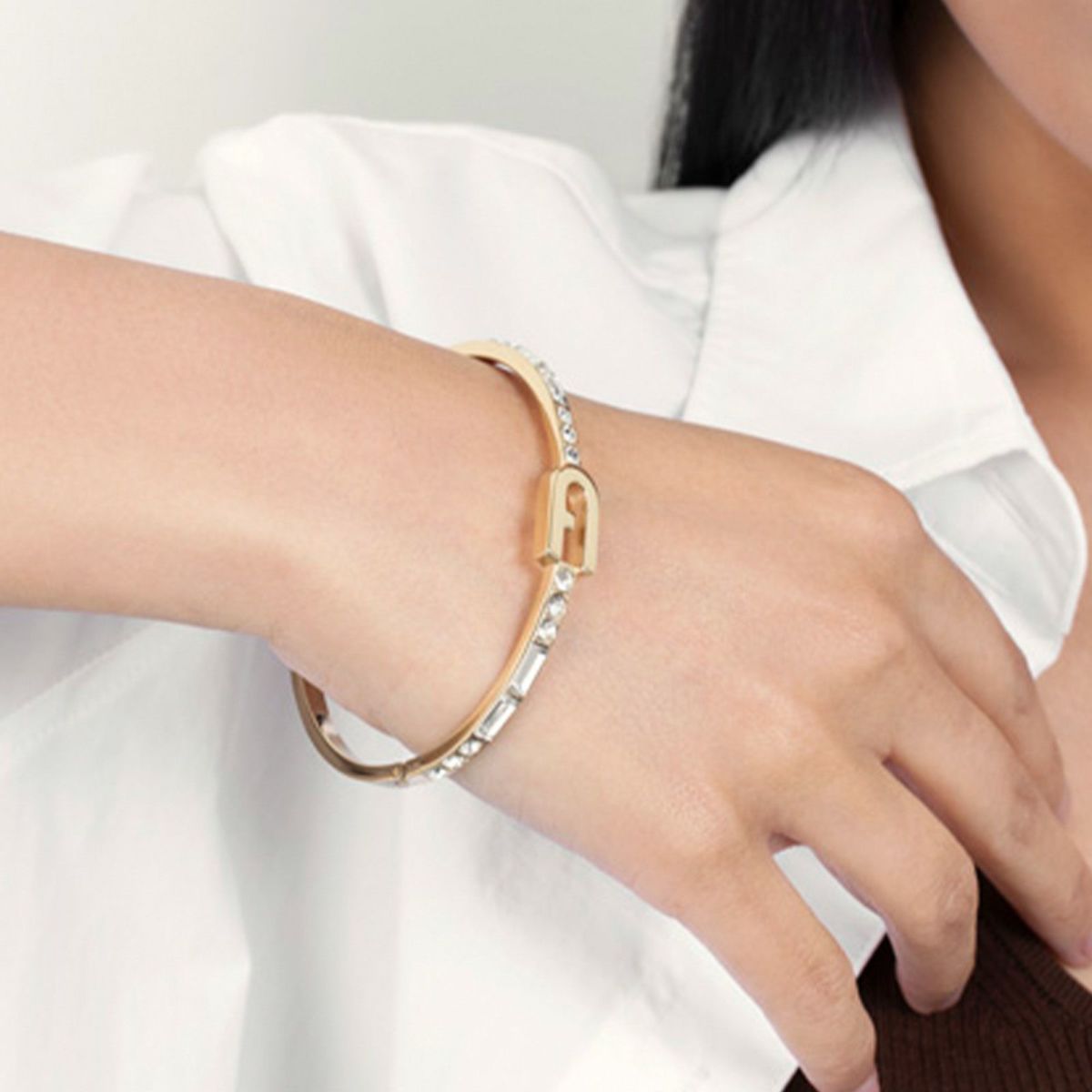 FURLA  FURLA SPARKLING BANGLE フルラ フルラスパークリングバングル  / FJ2020BTL