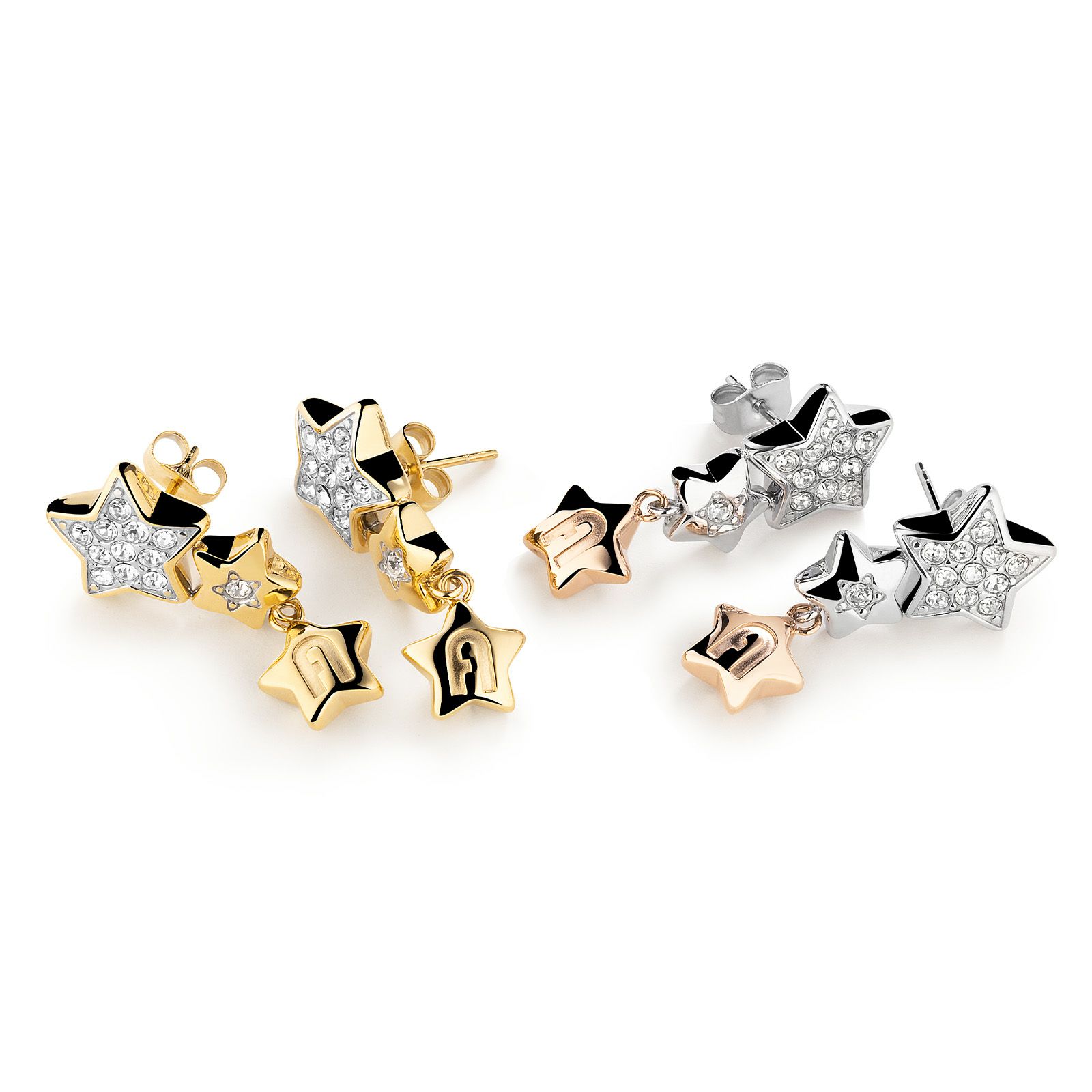 FURLA  FURLA SPARKLING STARS フルラ フルラスパークリングスターズ ピアス  / FJ6007ETU