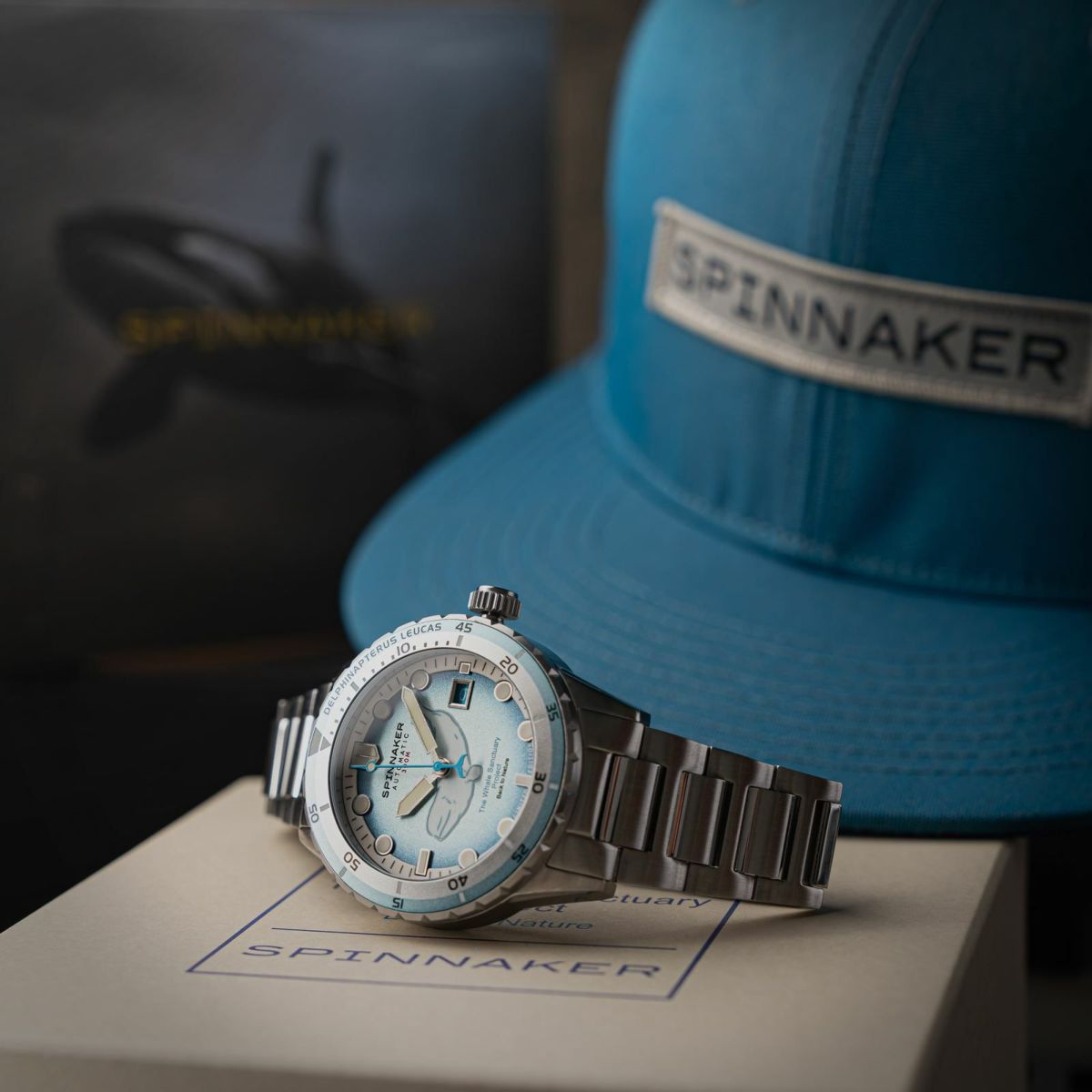 SPINNAKER  HASS AUTOMATIC スピニカー ハス オートマティック<br>ホエール サンクチュアリ プロジェクト リミテッド エディション  / SP-5128-11