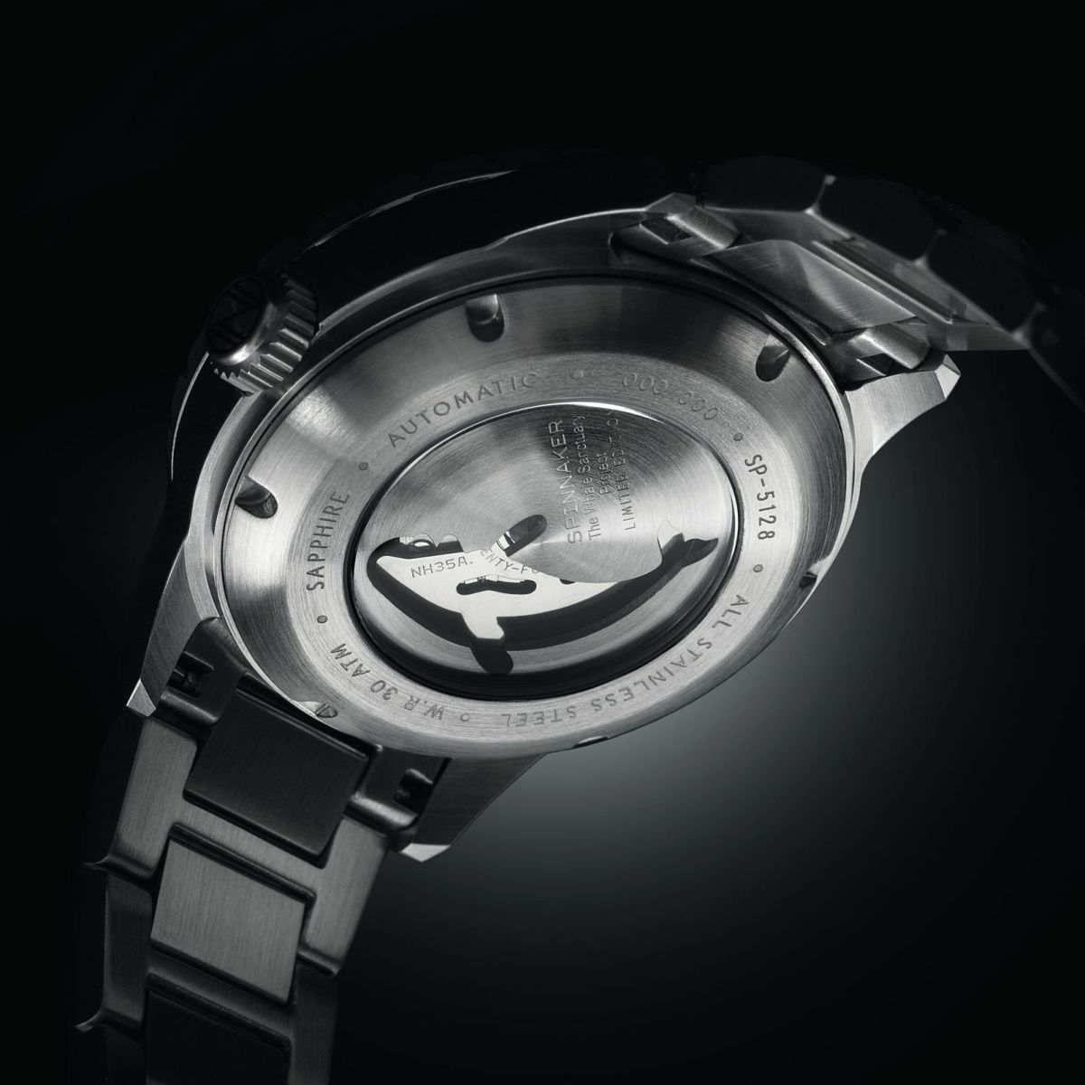 SPINNAKER  HASS AUTOMATIC スピニカー ハス オートマティック<br>ホエール サンクチュアリ プロジェクト リミテッド エディション  / SP-5128-11