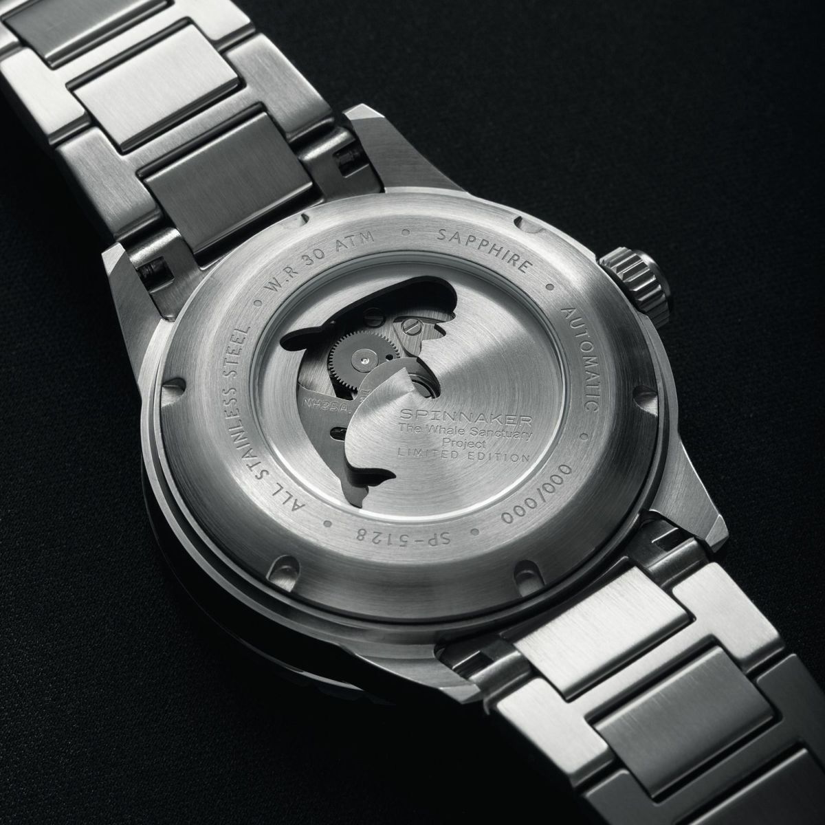 SPINNAKER  HASS AUTOMATIC スピニカー ハス オートマティック<br>ホエール サンクチュアリ プロジェクト リミテッド エディション  / SP-5128-11