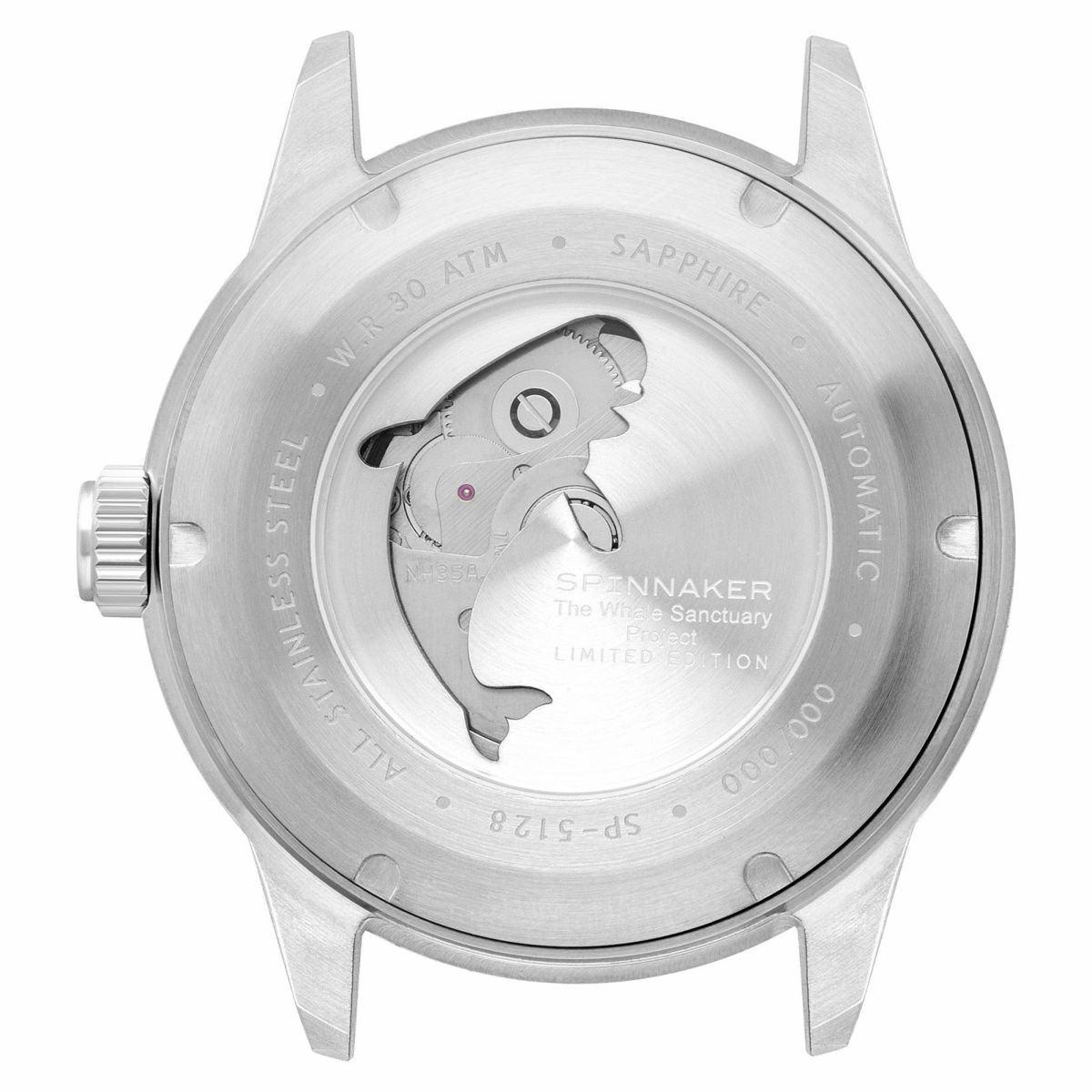 SPINNAKER  HASS AUTOMATIC スピニカー ハス オートマティック<br>ホエール サンクチュアリ プロジェクト リミテッド エディション  / SP-5128-11