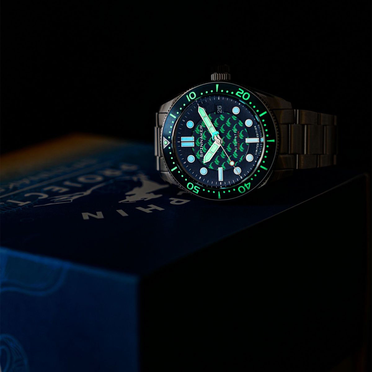 SPINNAKER  CROFT MID-SIZE AUTOMATIC スピニカー クロフト ミッドサイズオートマティック<br>ドルフィンプロジェクト  / SP-5129-11