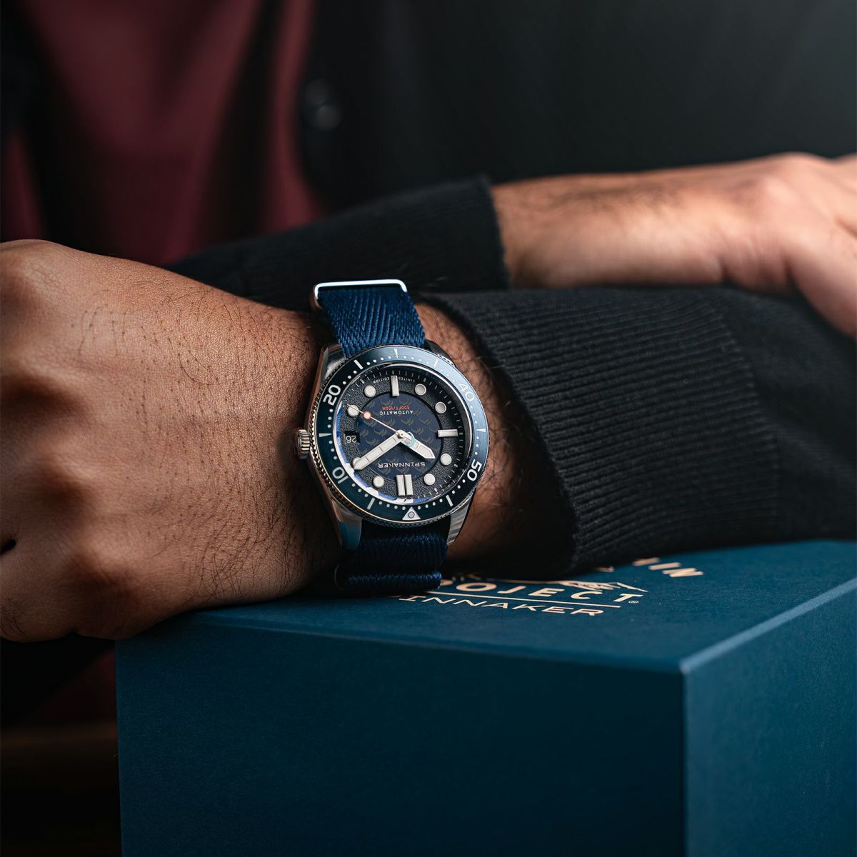 SPINNAKER  CROFT MID-SIZE AUTOMATIC スピニカー クロフト ミッドサイズオートマティック<br>ドルフィンプロジェクト  / SP-5129-11