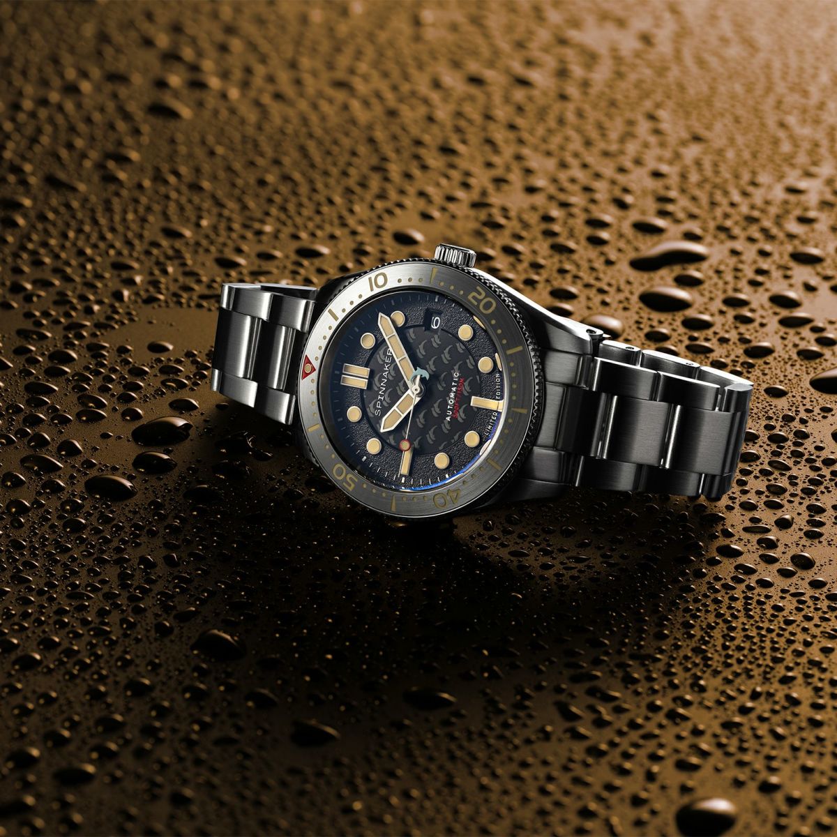 SPINNAKER  CROFT MID-SIZE AUTOMATIC スピニカー クロフト ミッドサイズオートマティック<br>ドルフィンプロジェクト  / SP-5129-22