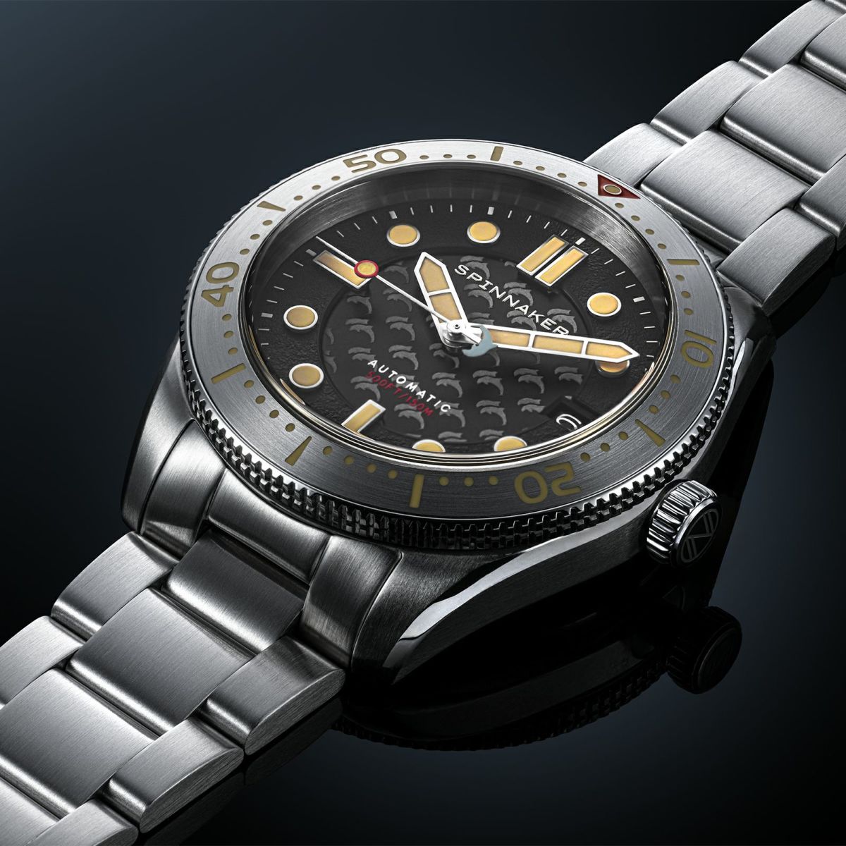 SPINNAKER  CROFT MID-SIZE AUTOMATIC スピニカー クロフト ミッドサイズオートマティック<br>ドルフィンプロジェクト  / SP-5129-22