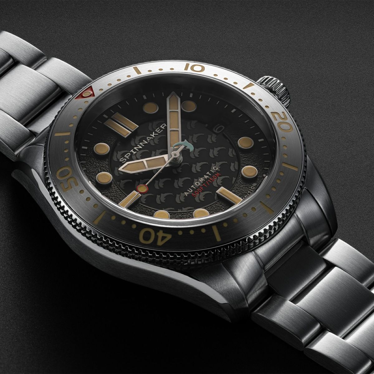 SPINNAKER  CROFT MID-SIZE AUTOMATIC スピニカー クロフト ミッドサイズオートマティック<br>ドルフィンプロジェクト  / SP-5129-22