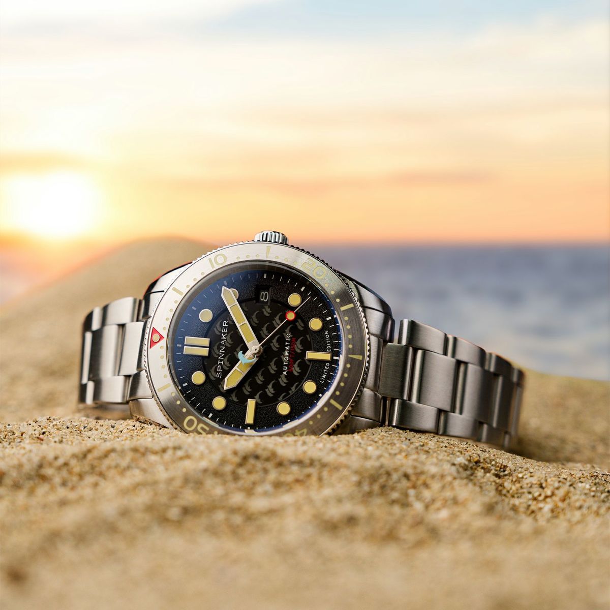 SPINNAKER  CROFT MID-SIZE AUTOMATIC スピニカー クロフト ミッドサイズオートマティック<br>ドルフィンプロジェクト  / SP-5129-22