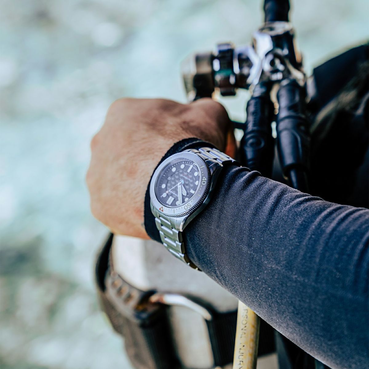 SPINNAKER  CROFT MID-SIZE AUTOMATIC スピニカー クロフト ミッドサイズオートマティック<br>ドルフィンプロジェクト  / SP-5129-22