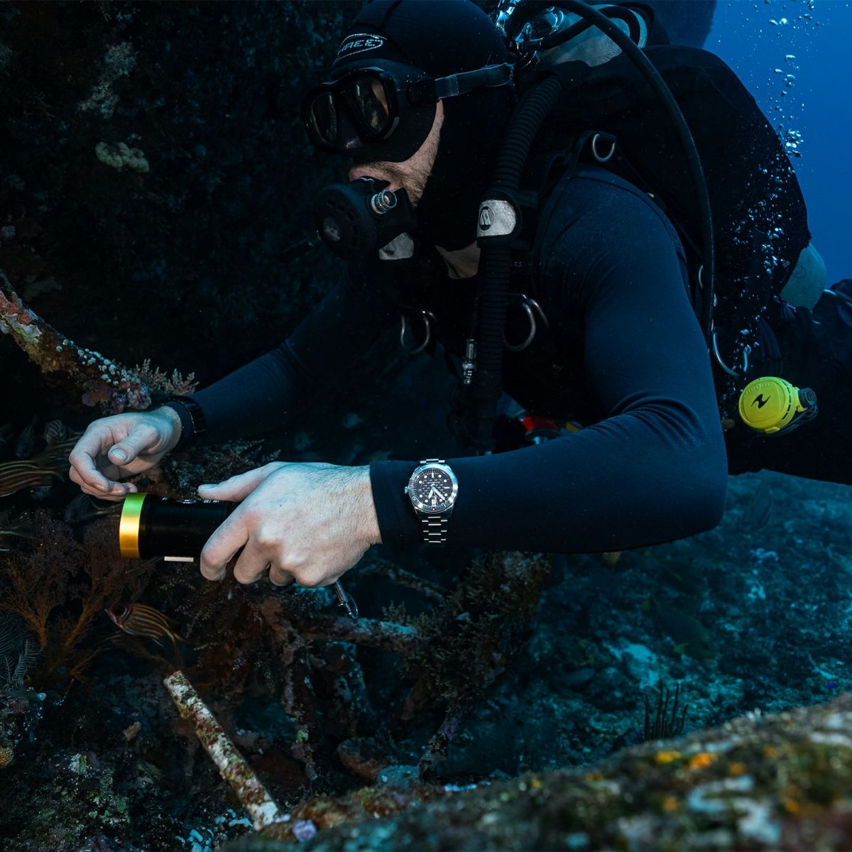 SPINNAKER  CROFT MID-SIZE AUTOMATIC スピニカー クロフト ミッドサイズオートマティック<br>ドルフィンプロジェクト  / SP-5129-22