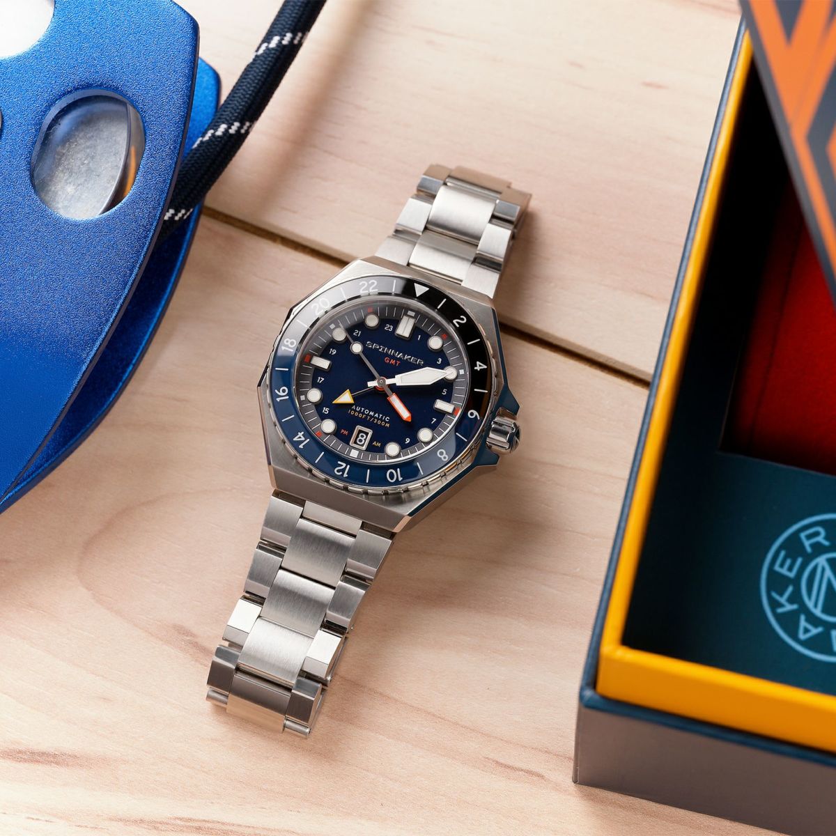 SPINNAKER  DUMAS GMT AUTOMATIC スピニカー デュマGMTオートマティック  / SP-5119-22