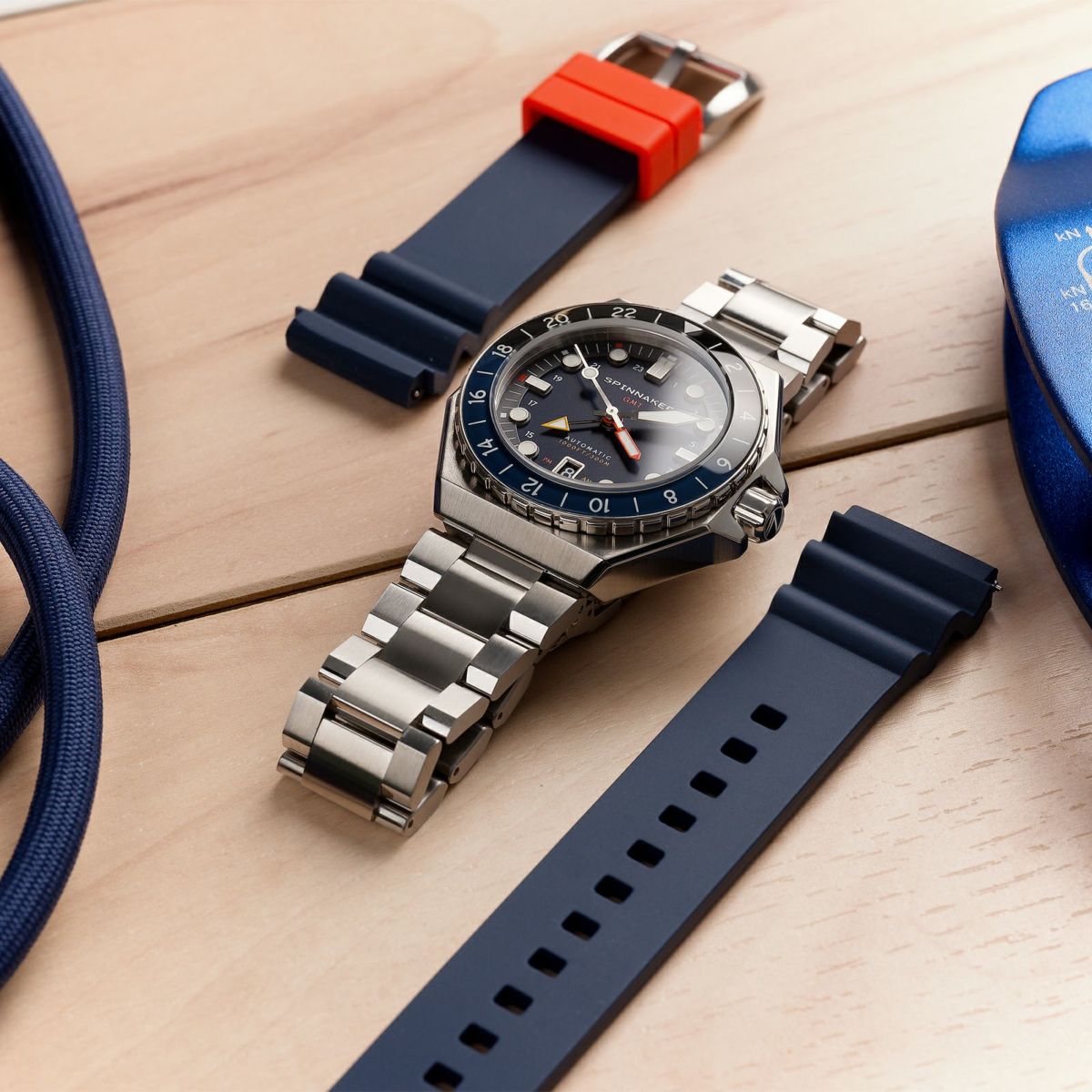 SPINNAKER  DUMAS GMT AUTOMATIC スピニカー デュマGMTオートマティック  / SP-5119-22