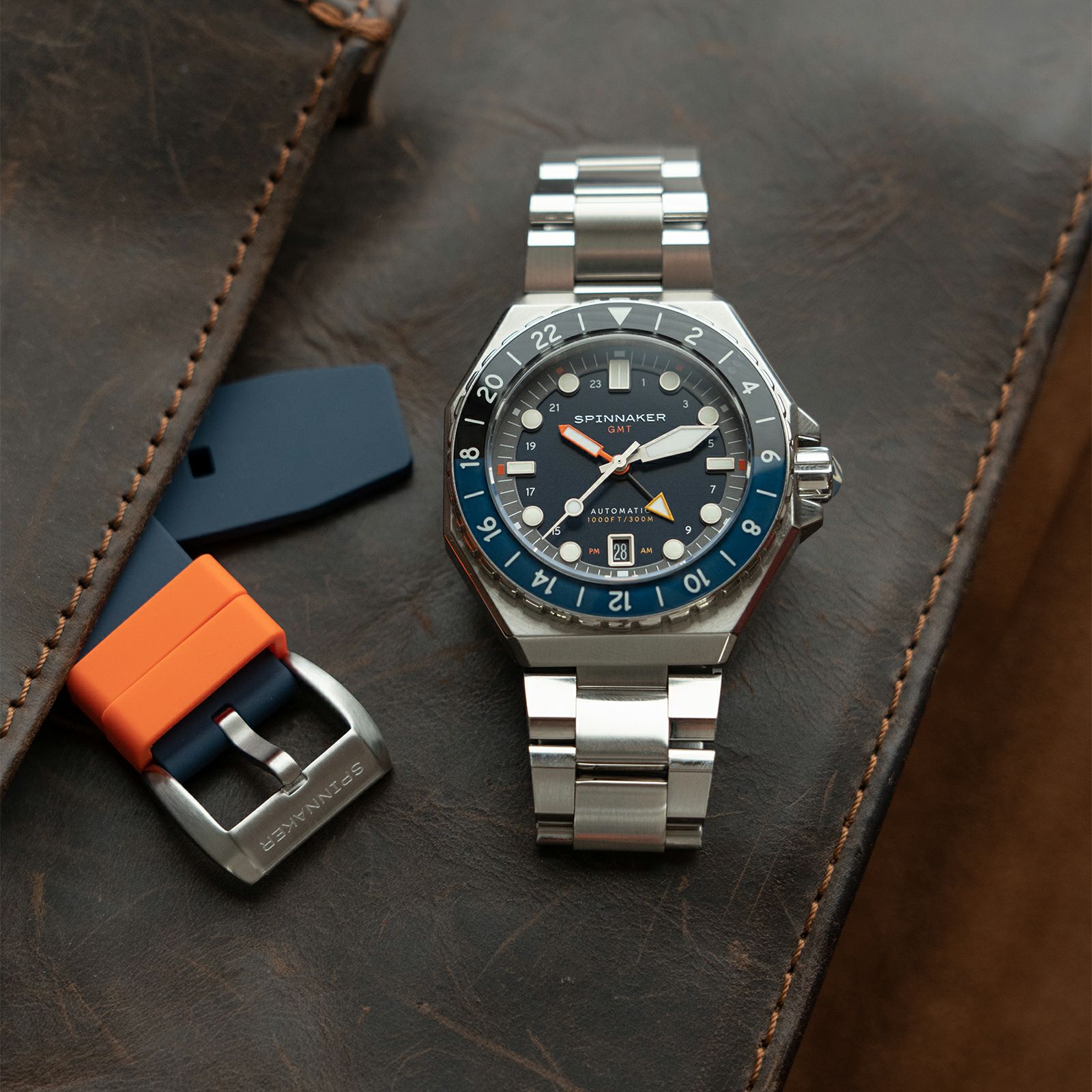 SPINNAKER  DUMAS GMT AUTOMATIC スピニカー デュマGMTオートマティック  / SP-5119-22