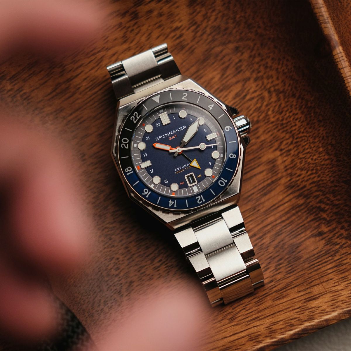 SPINNAKER  DUMAS GMT AUTOMATIC スピニカー デュマGMTオートマティック  / SP-5119-22