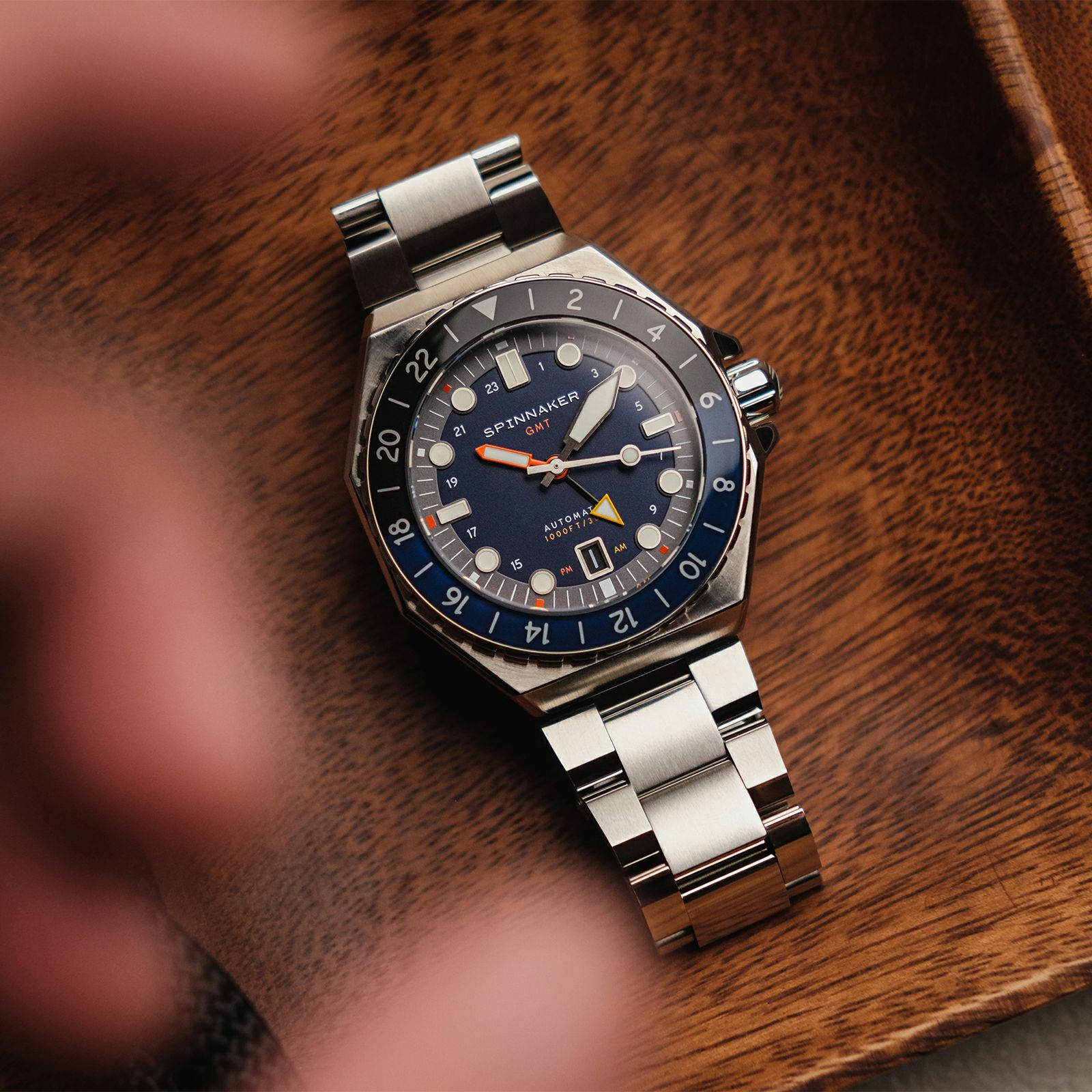 SPINNAKER  DUMAS GMT AUTOMATIC スピニカー デュマGMTオートマティック  / SP-5119-22