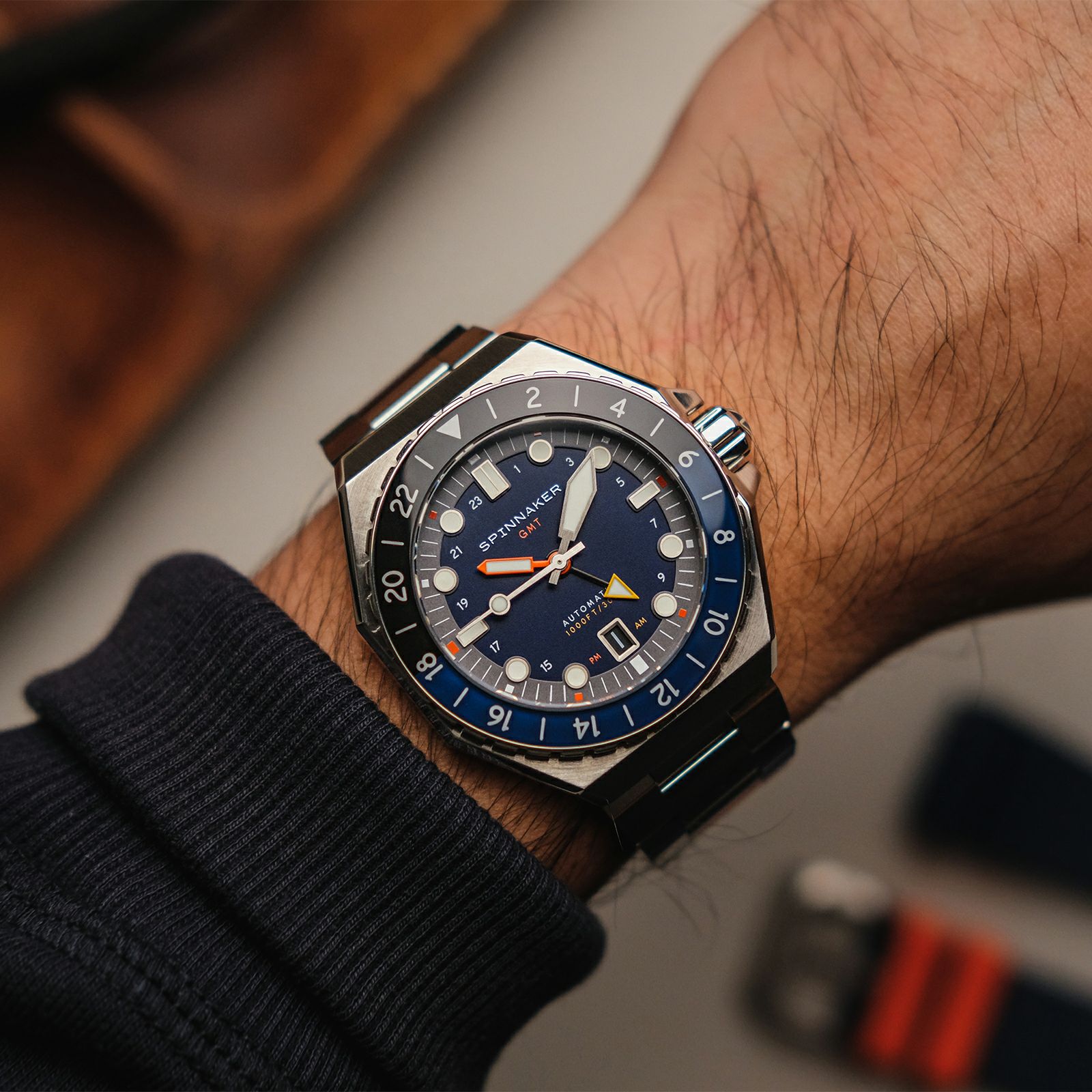 SPINNAKER  DUMAS GMT AUTOMATIC スピニカー デュマGMTオートマティック  / SP-5119-22