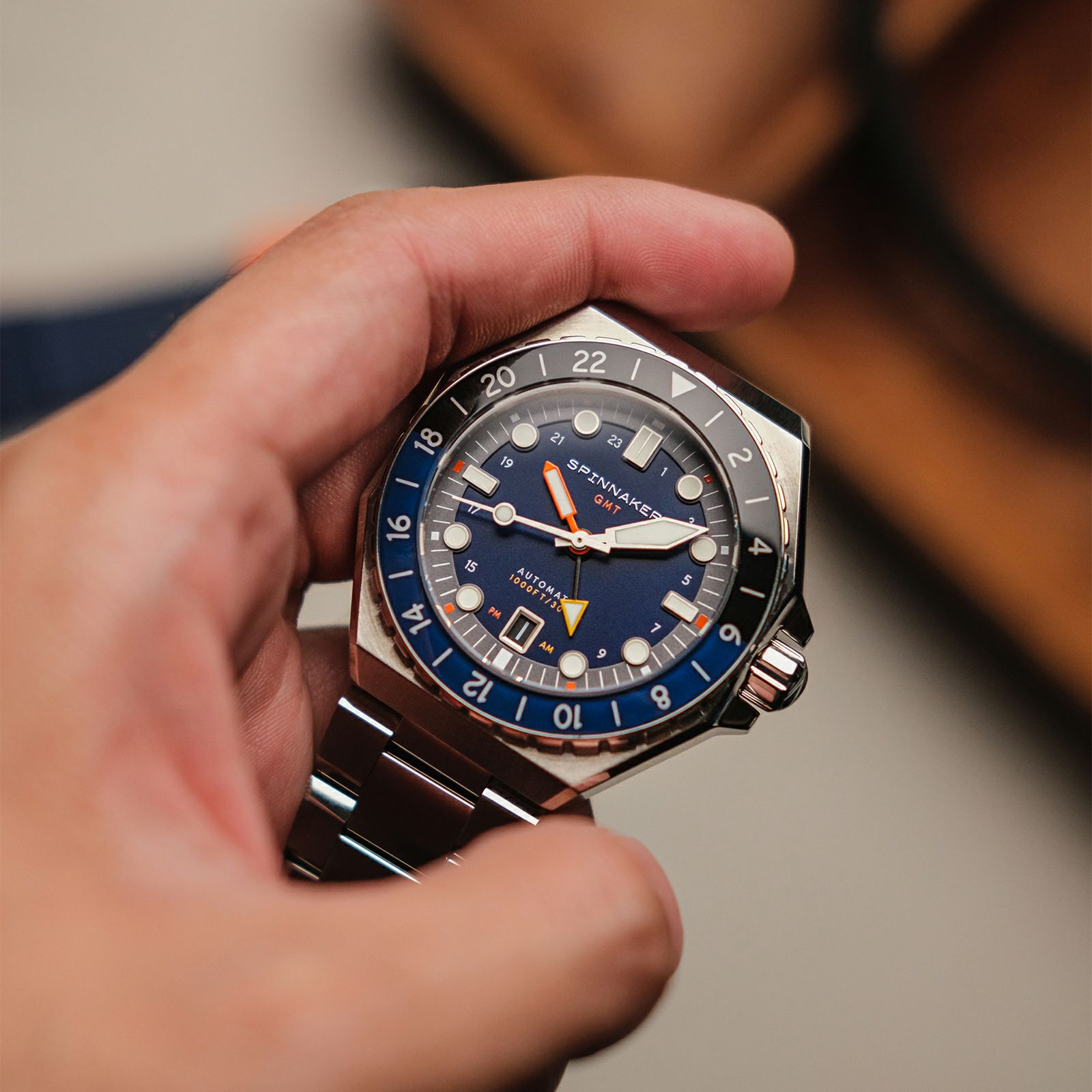 SPINNAKER  DUMAS GMT AUTOMATIC スピニカー デュマGMTオートマティック  / SP-5119-22