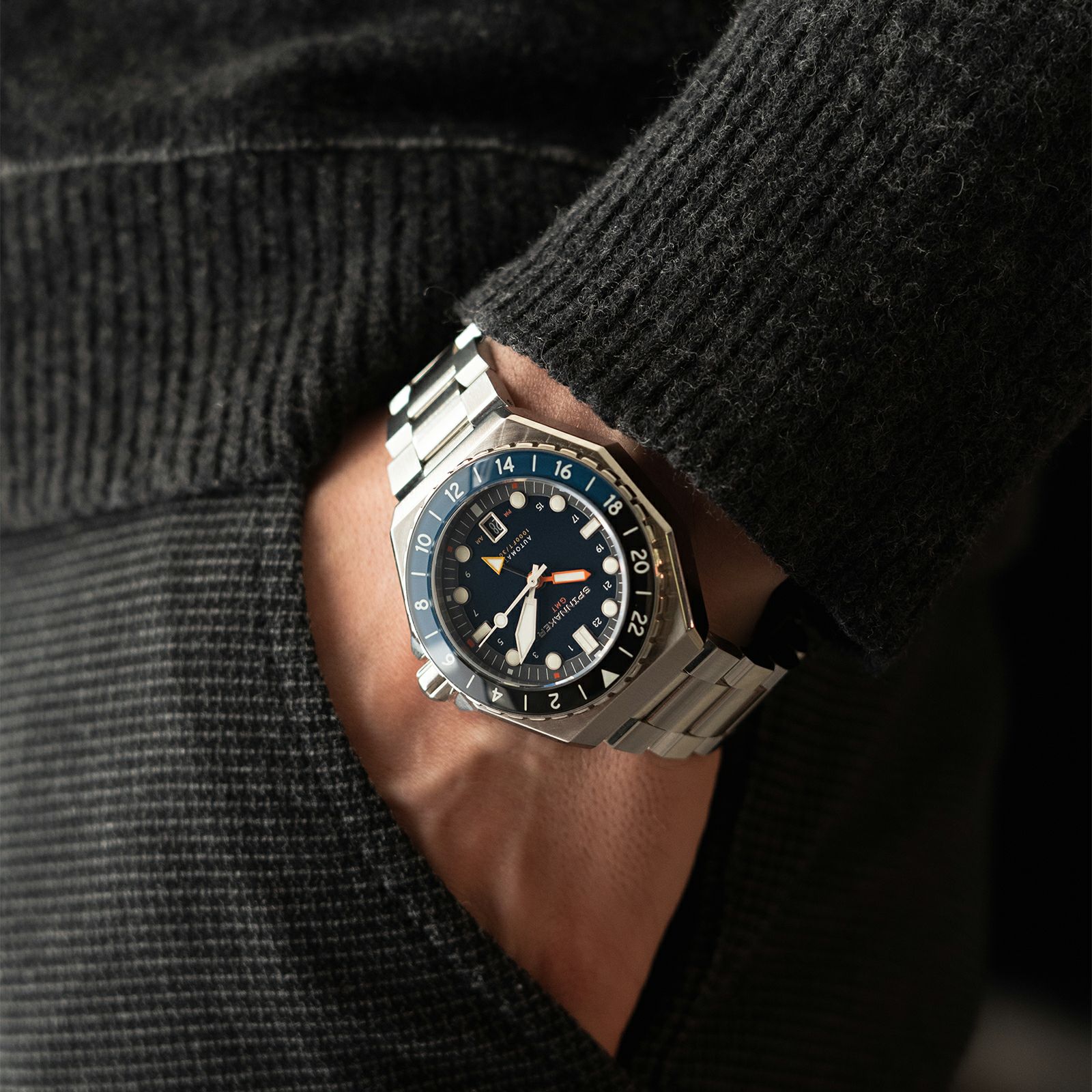 SPINNAKER  DUMAS GMT AUTOMATIC スピニカー デュマGMTオートマティック  / SP-5119-22