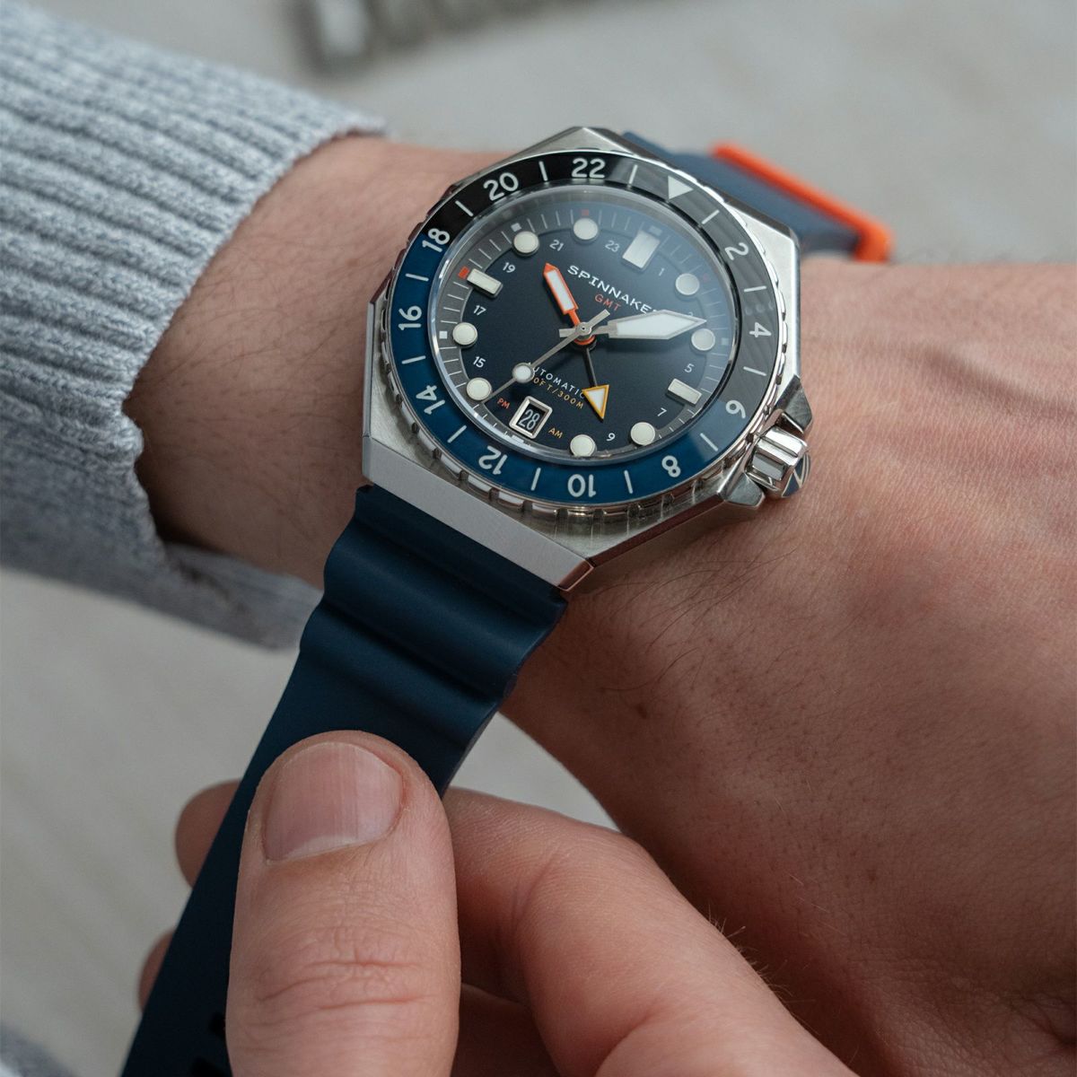 SPINNAKER  DUMAS GMT AUTOMATIC スピニカー デュマGMTオートマティック  / SP-5119-22