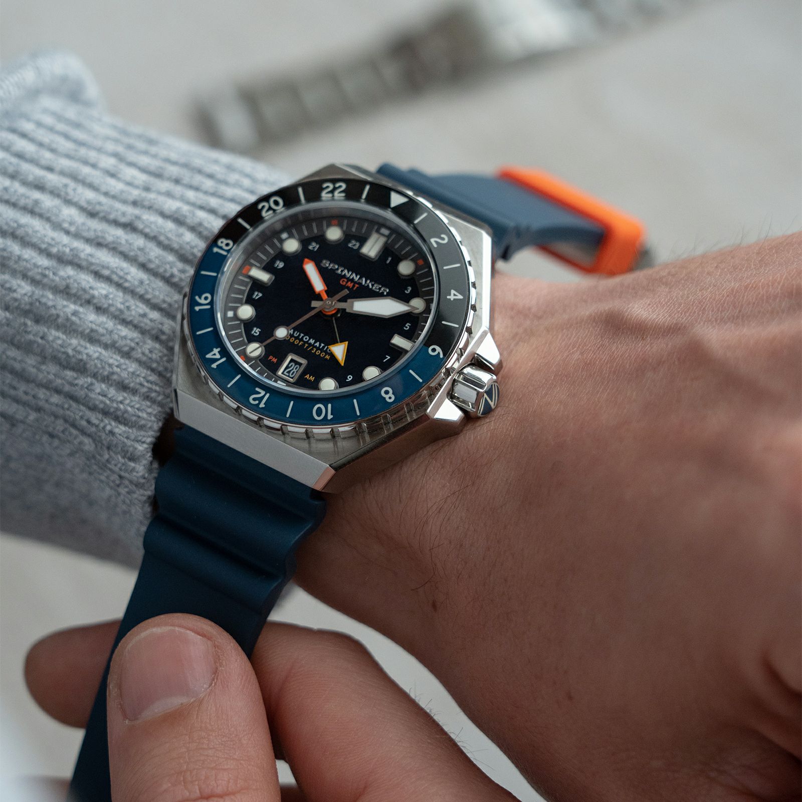 SPINNAKER  DUMAS GMT AUTOMATIC スピニカー デュマGMTオートマティック  / SP-5119-22