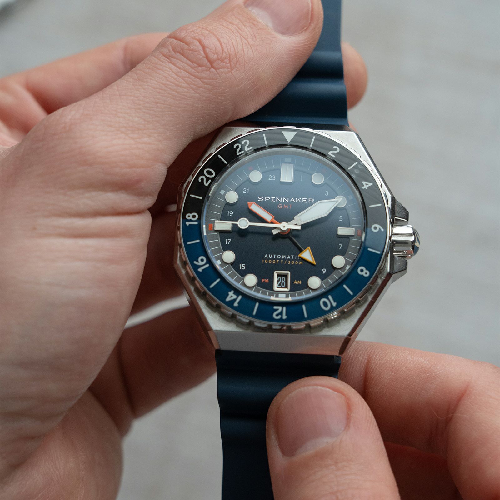 SPINNAKER  DUMAS GMT AUTOMATIC スピニカー デュマGMTオートマティック  / SP-5119-22