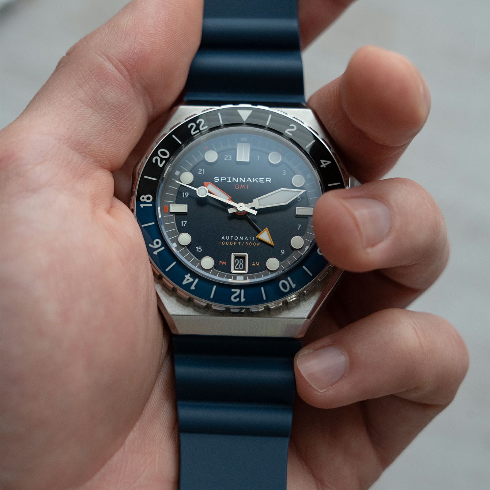SPINNAKER  DUMAS GMT AUTOMATIC スピニカー デュマGMTオートマティック  / SP-5119-22