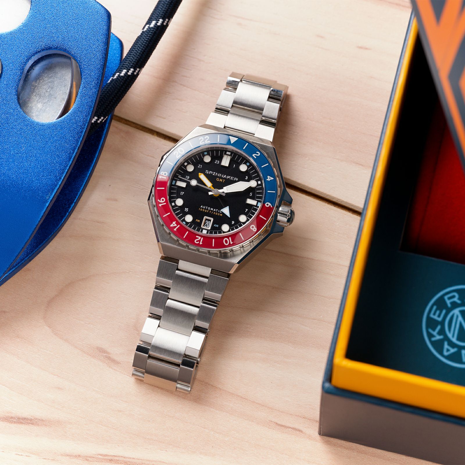 SPINNAKER  DUMAS GMT AUTOMATIC スピニカー デュマGMTオートマティック  / SP-5119-44