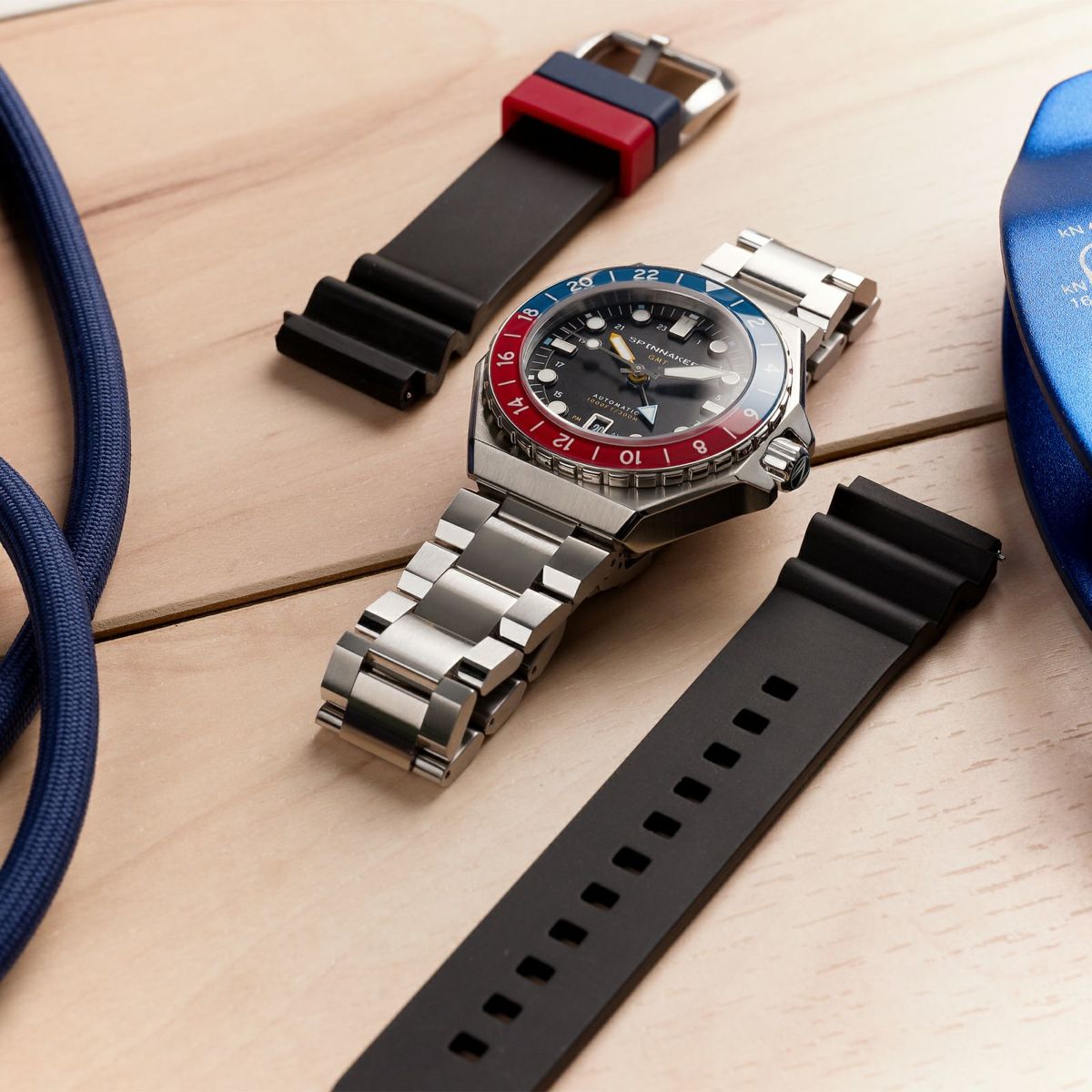 SPINNAKER  DUMAS GMT AUTOMATIC スピニカー デュマGMTオートマティック  / SP-5119-44