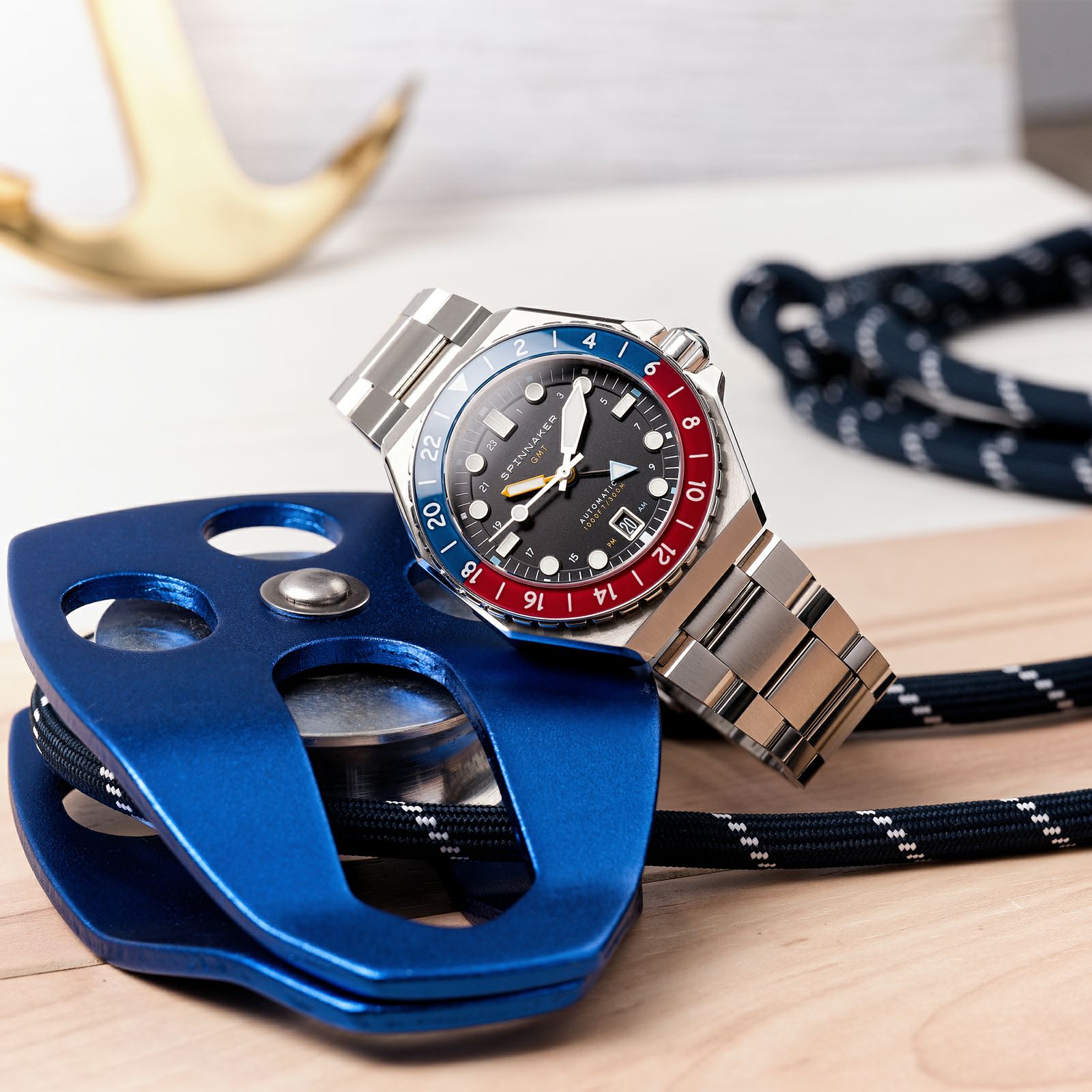 SPINNAKER  DUMAS GMT AUTOMATIC スピニカー デュマGMTオートマティック  / SP-5119-44