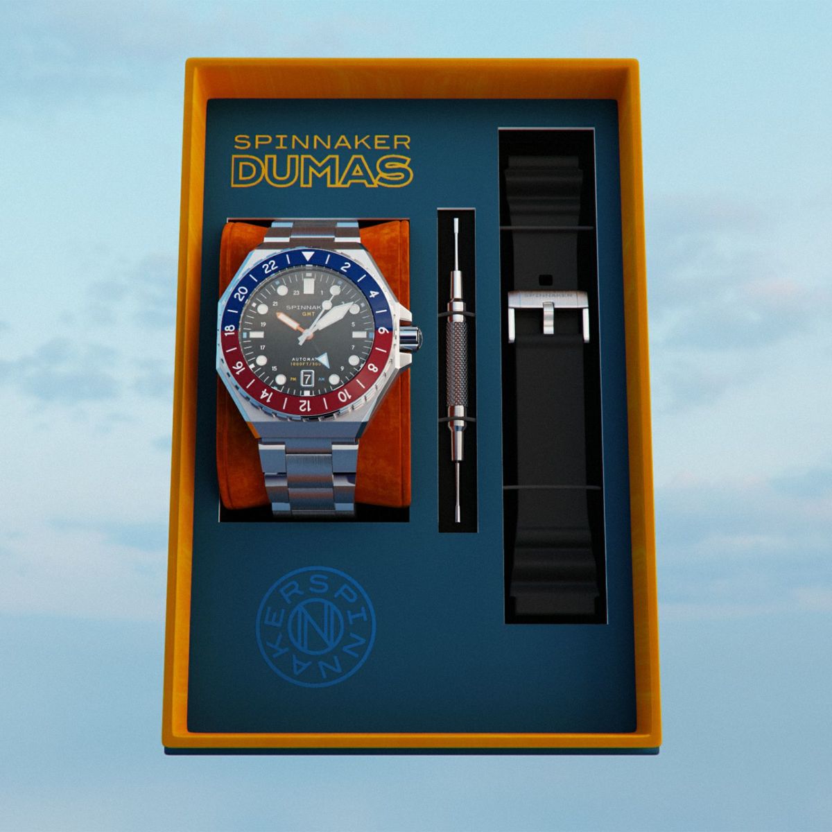 SPINNAKER  DUMAS GMT AUTOMATIC スピニカー デュマGMTオートマティック  / SP-5119-44