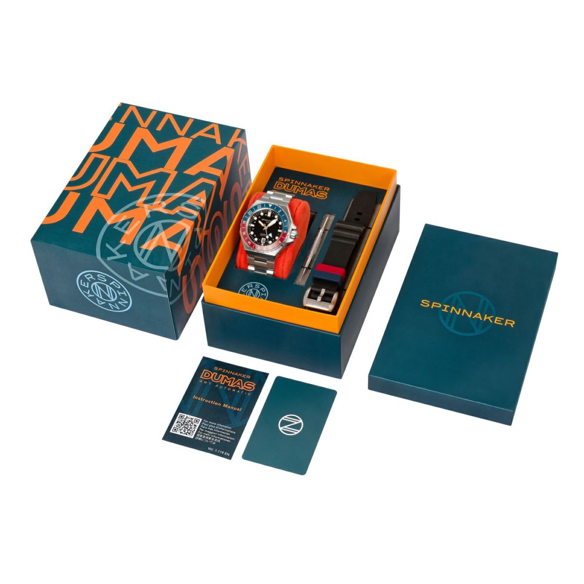 SPINNAKER  DUMAS GMT AUTOMATIC スピニカー デュマGMTオートマティック  / SP-5119-44